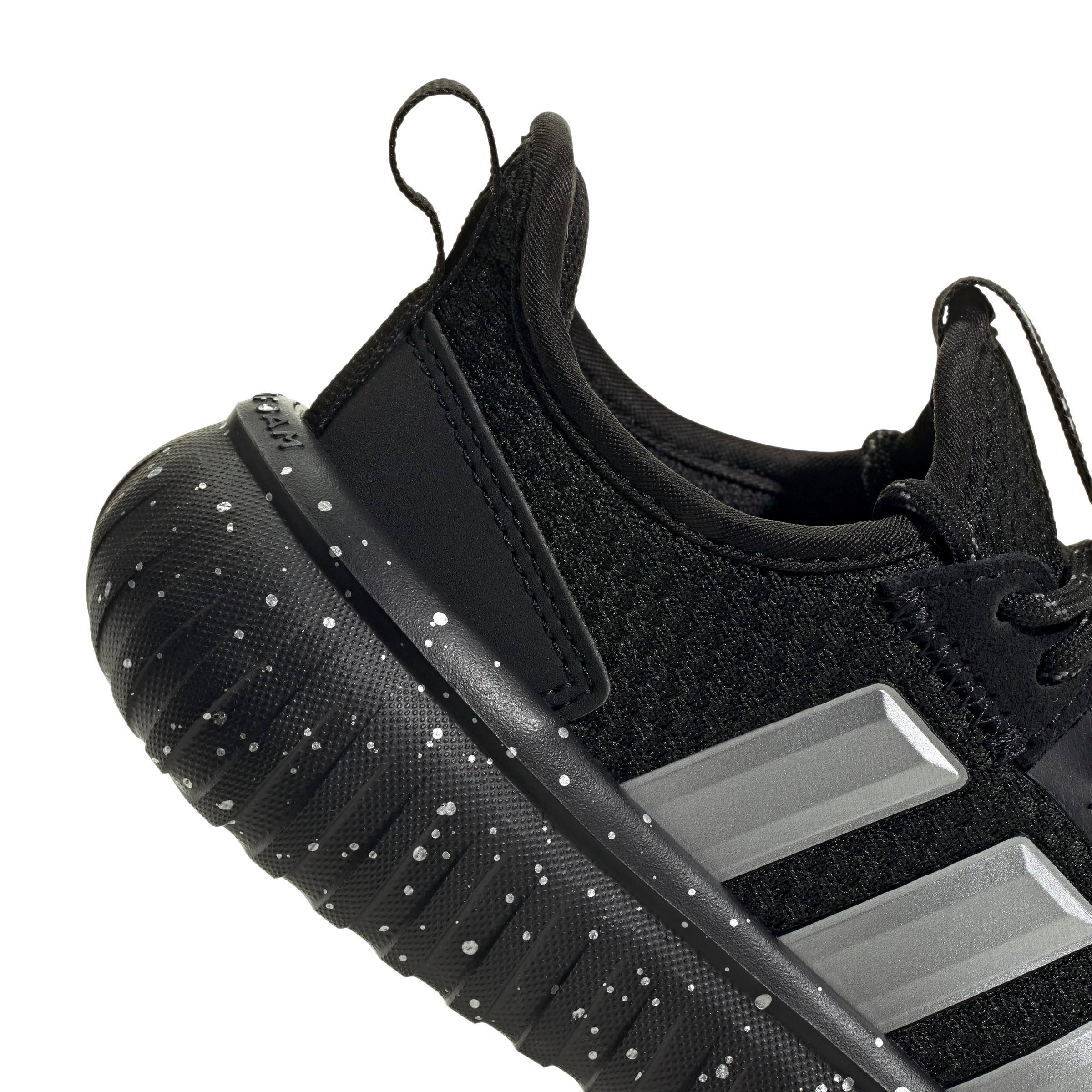 adidas Kaptir 4.0 "Core Black/Silver Metallic/Core Black" Preschool Boys' Shoe - BLACK/SILVER/BLACK Thumbnail View 7