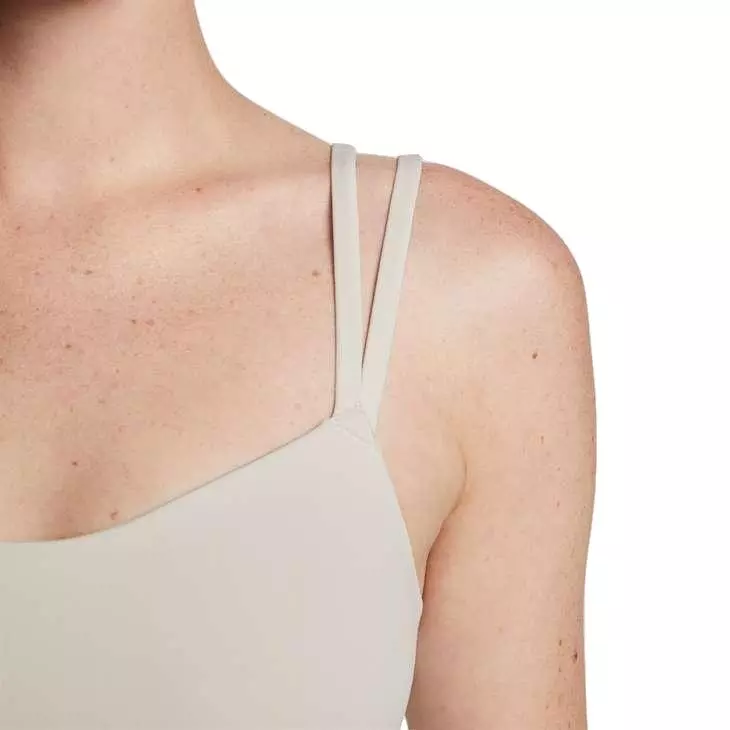 Nike Women's Dri-FIT Alate Trace Padded Strappy Sports Bra - CREAM