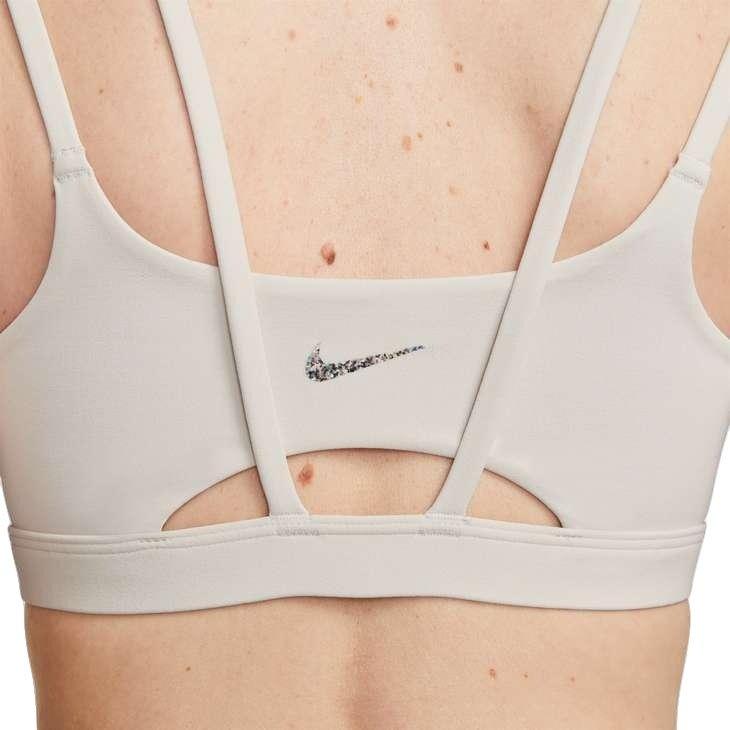 Nike Women's Dri-FIT Alate Trace Padded Strappy Sports Bra - CREAM Thumbnail View 7