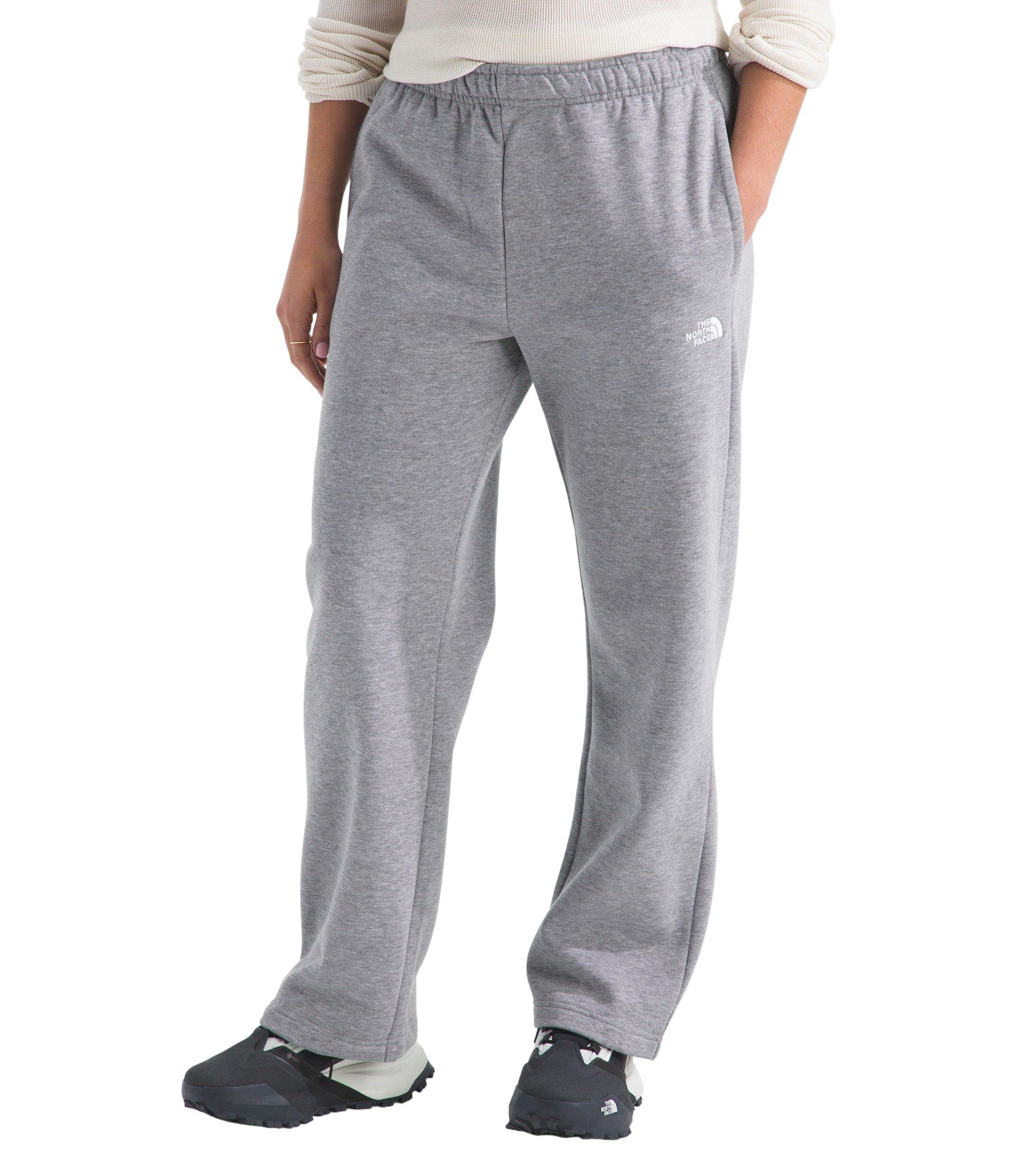 The North Face Women's Evolution Simple Dome Straight Sweatpants - Grey - GREY Thumbnail View 1