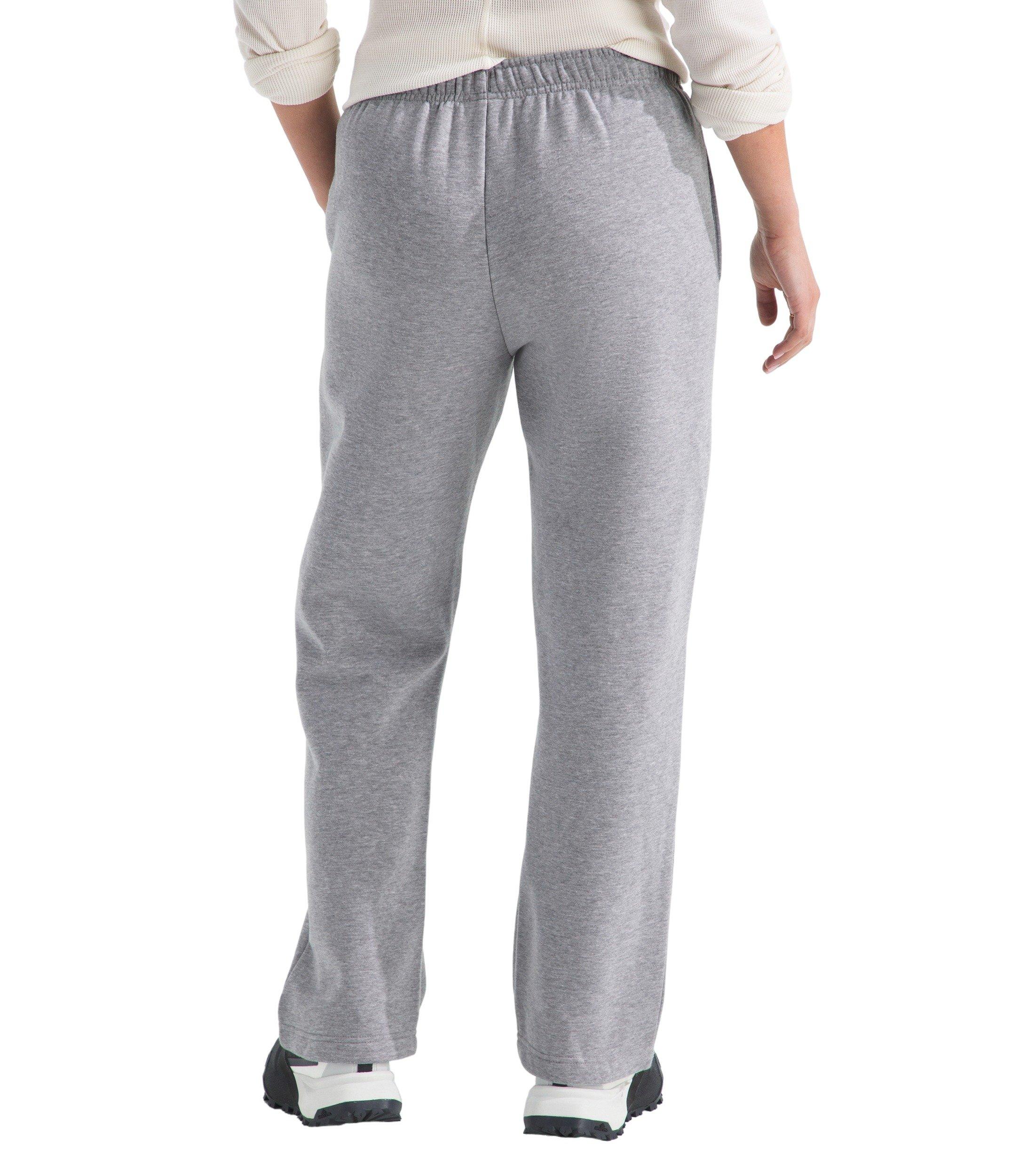 The North Face Women's Evolution Simple Dome Straight Sweatpants - Grey - GREY Thumbnail View 2