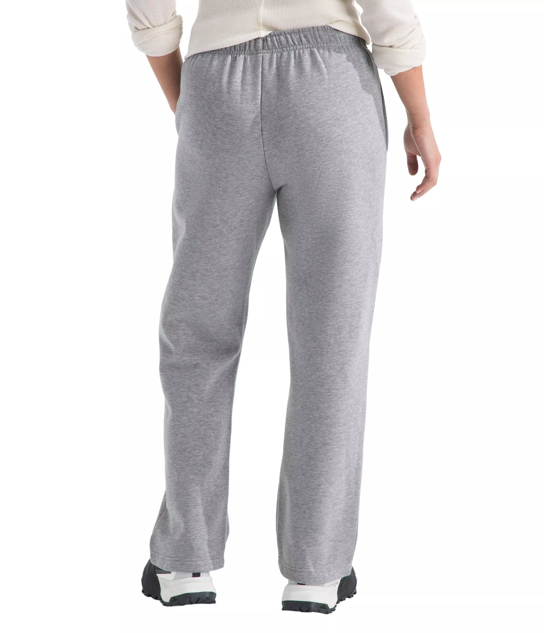 The North Face Women's Evolution Simple Dome Straight Sweatpants - Grey - GREY