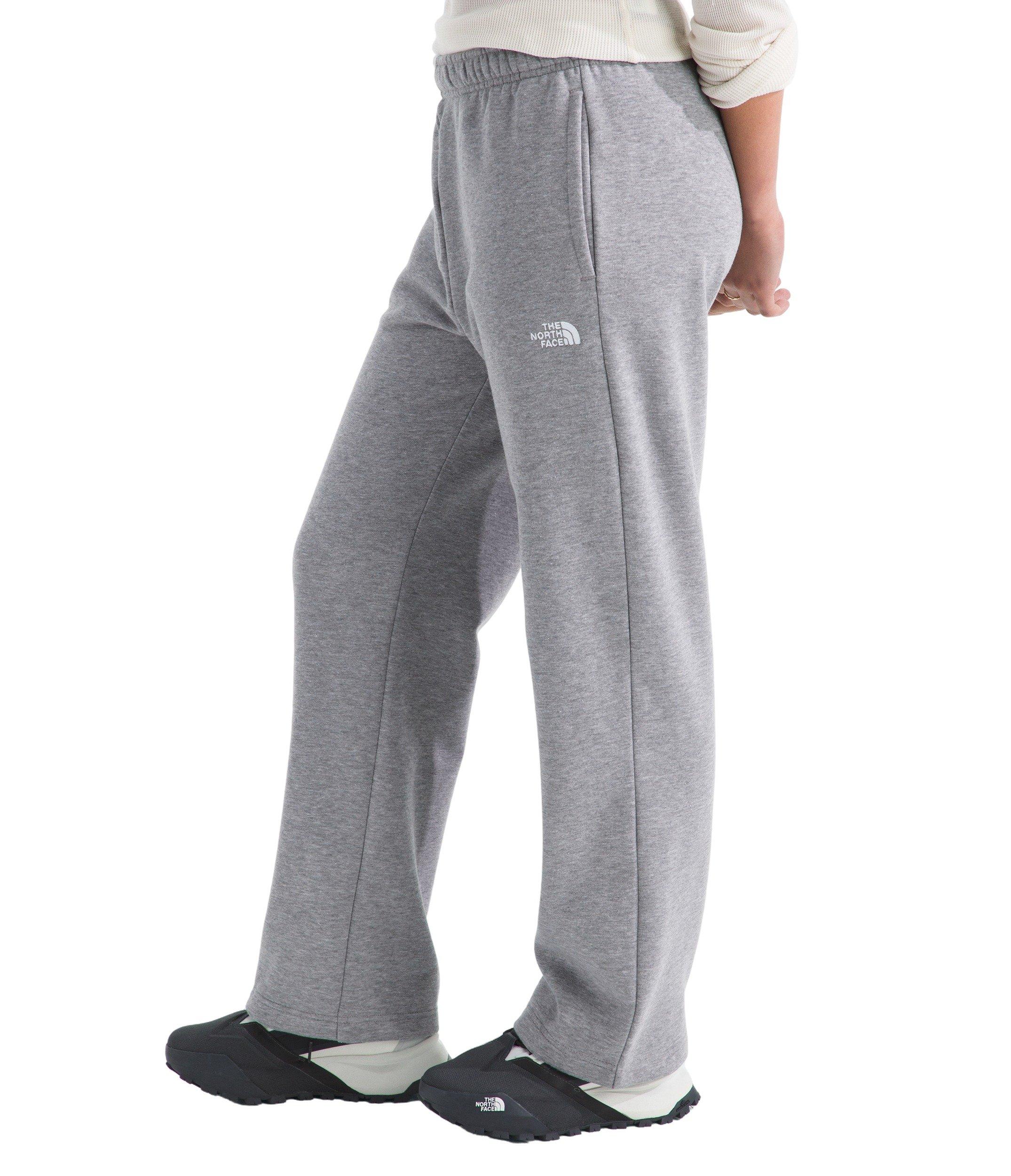 The North Face Women's Evolution Simple Dome Straight Sweatpants - Grey - GREY Thumbnail View 3