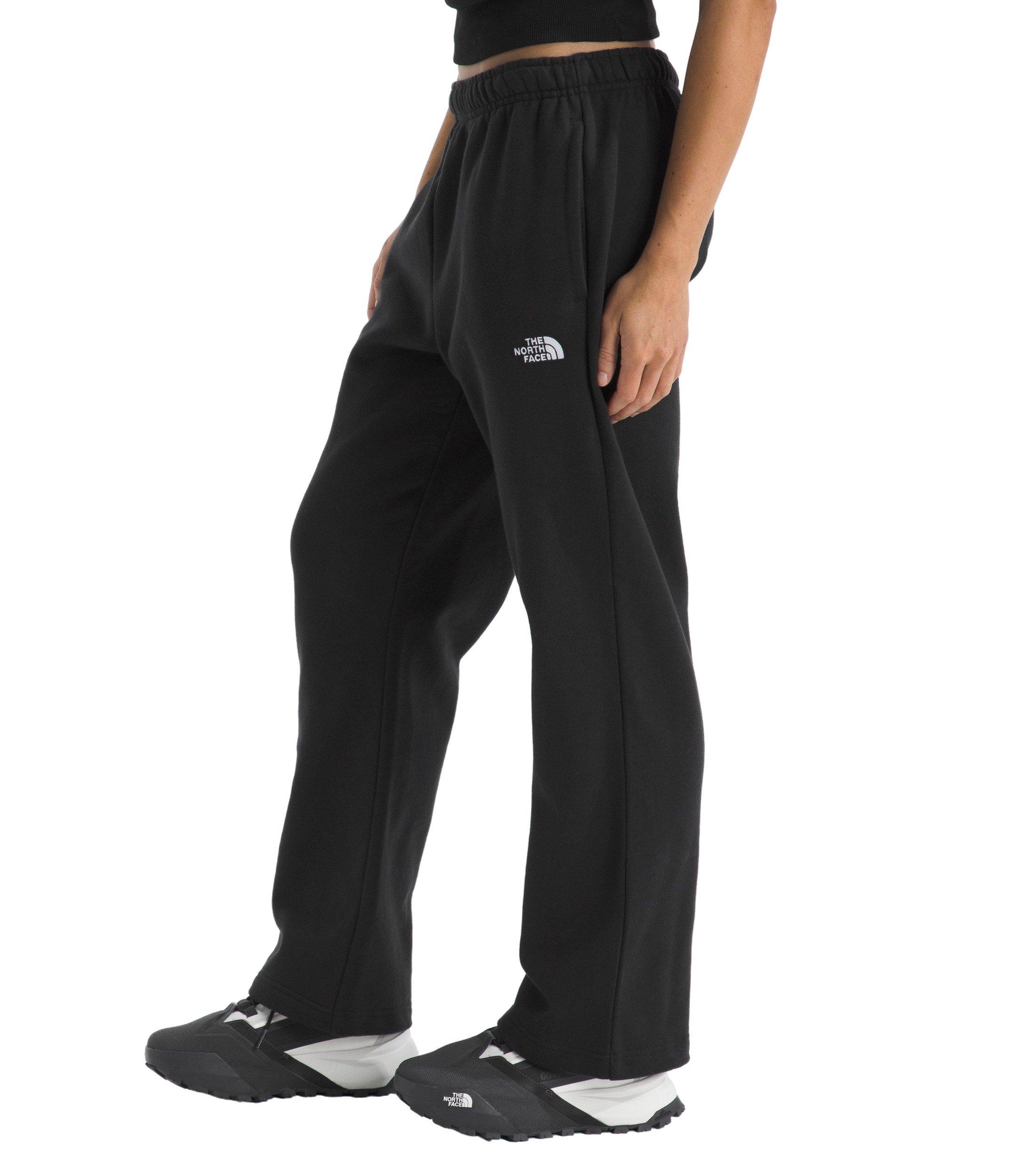 The North Face Women's Evolution Simple Dome Straight Sweatpants - Black - BLACK Thumbnail View 3