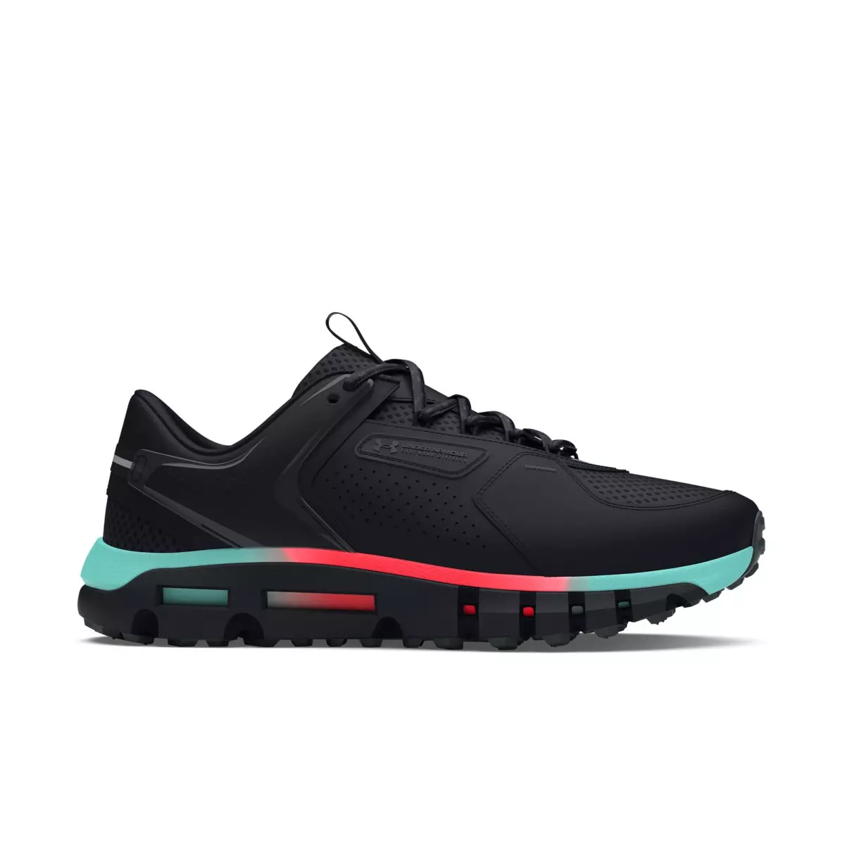 Under Armour Summit Trek "Black/Beta/Grey Void" Men's Running Shoe - BLACK/BETA/GREY
