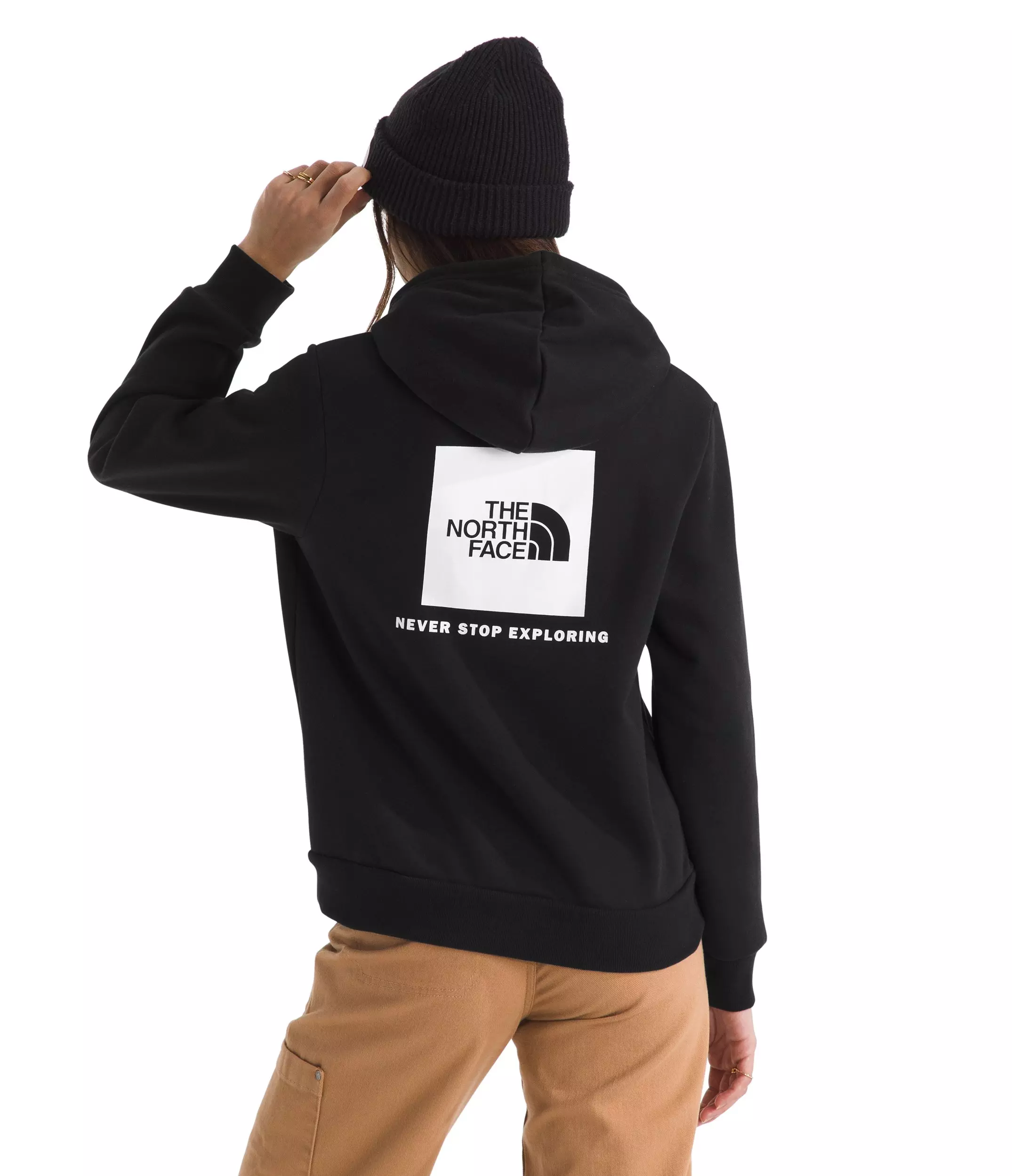 The North Face Women&rsquo;s Evolution Box NSE Hoodie - Black - BLACK