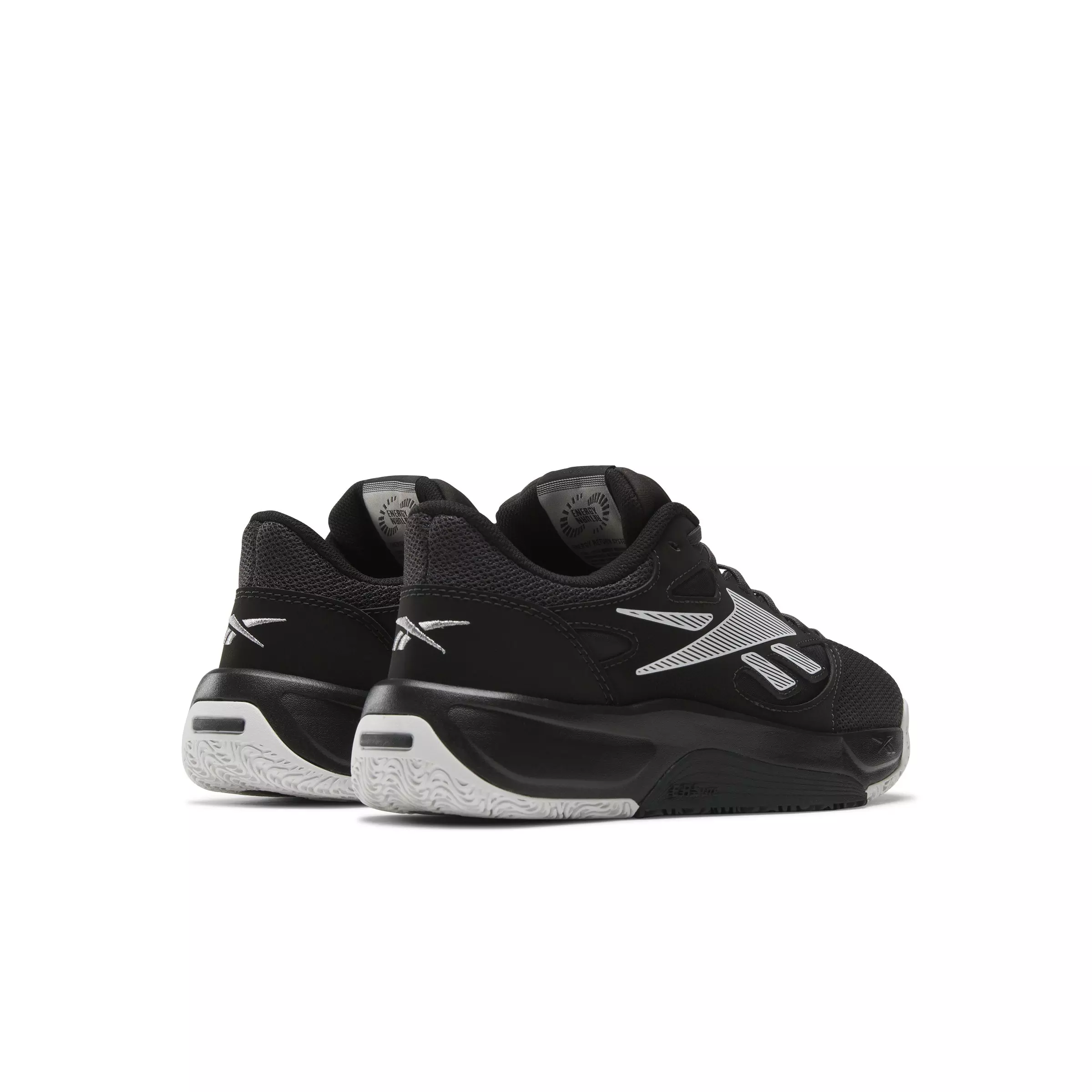 Reebok Engine LT "Black/Washed Black/Barely Grey" Men's Basketball Shoe - BLACK/BLACK/GREY
