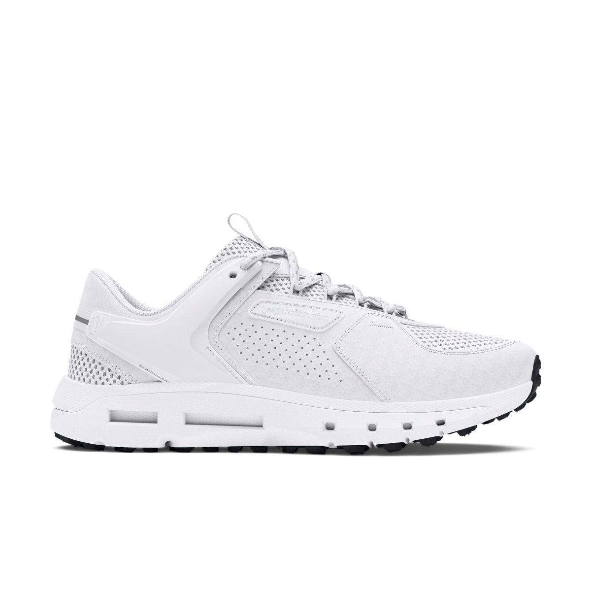 Under Armour Summit Trek "White/Metallic Silver" Men's Running Shoe - WHITE/SILVER Thumbnail View 1