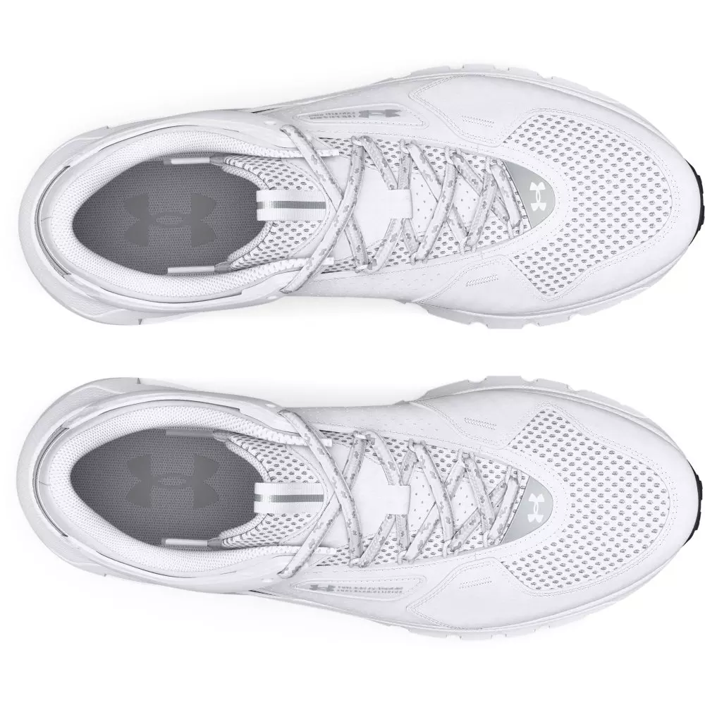 Under Armour Summit Trek "White/Metallic Silver" Men's Running Shoe - WHITE/SILVER