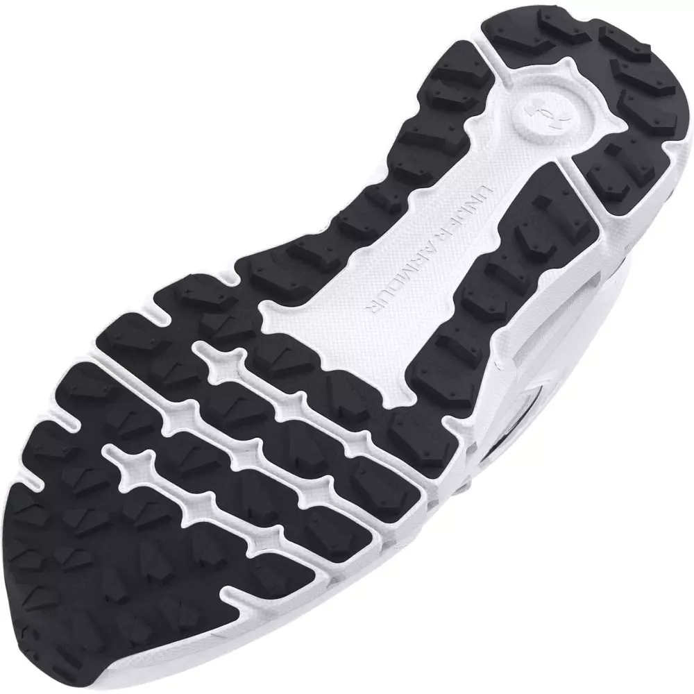 Under Armour Summit Trek "White/Metallic Silver" Men's Running Shoe - WHITE/SILVER