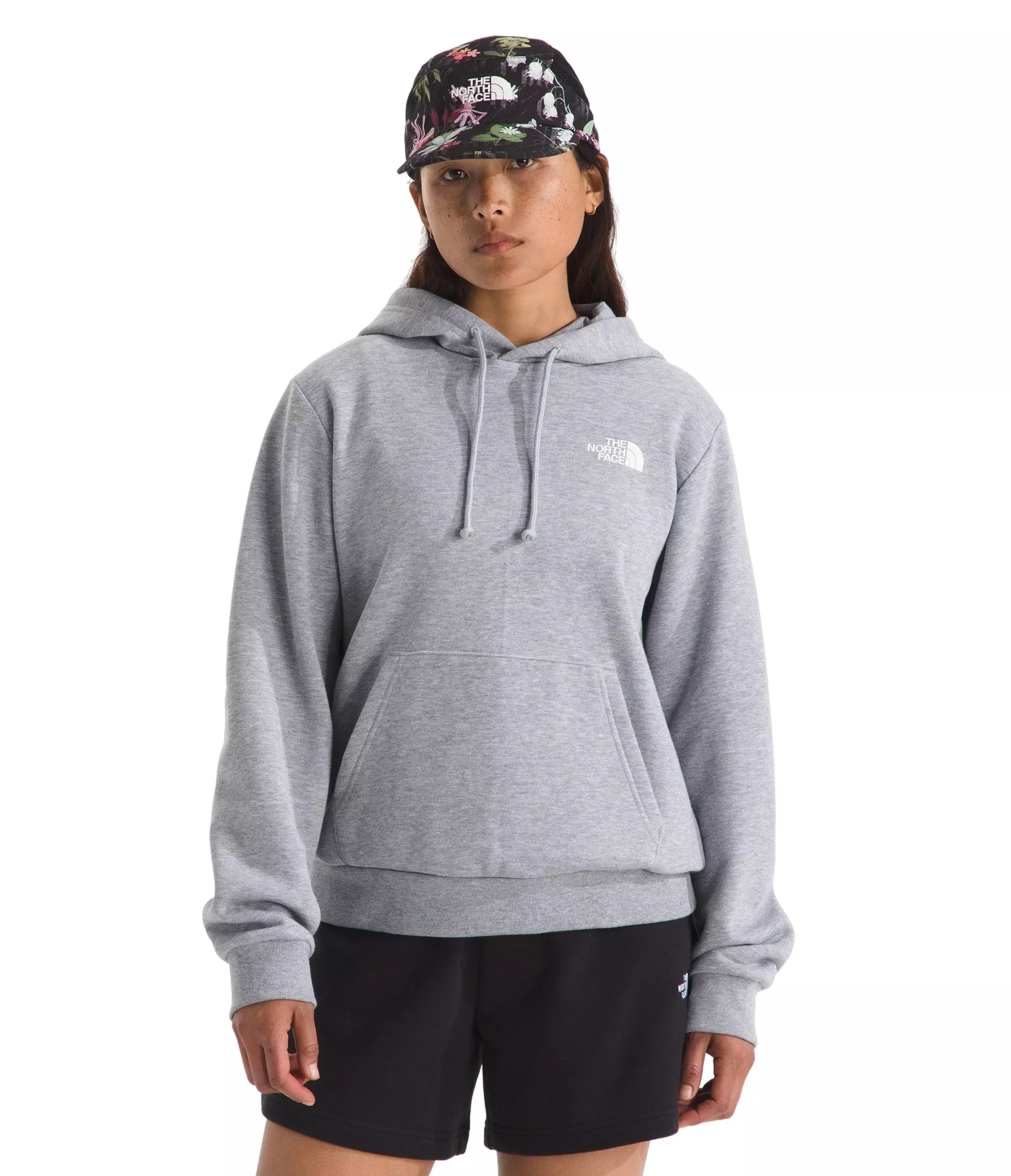 The North Face Women&rsquo;s Evolution Box NSE Hoodie - Grey - GREY