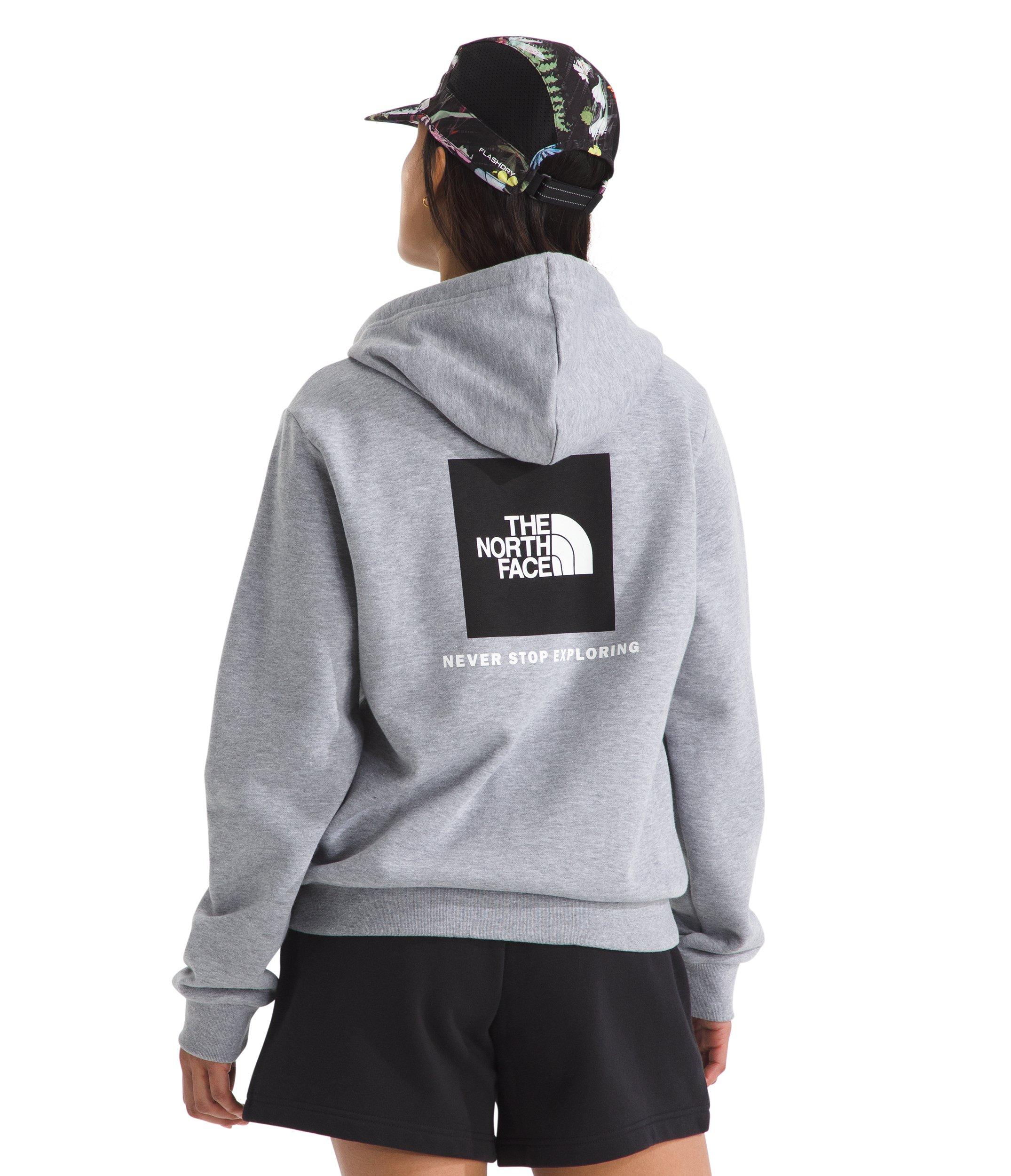 The North Face Women&rsquo;s Evolution Box NSE Hoodie - Grey - GREY Thumbnail View 2