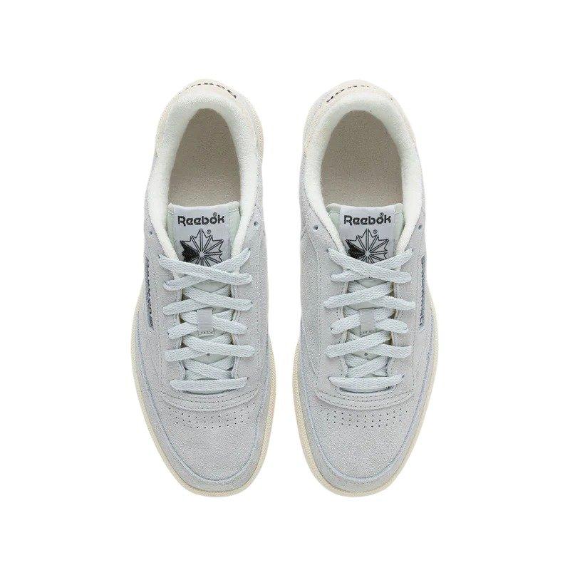 Reebok Club C 85 Vintage "Simple Grey/Chalk/Black" Men's Shoe - GREY/CHALK/BLACK Thumbnail View 4