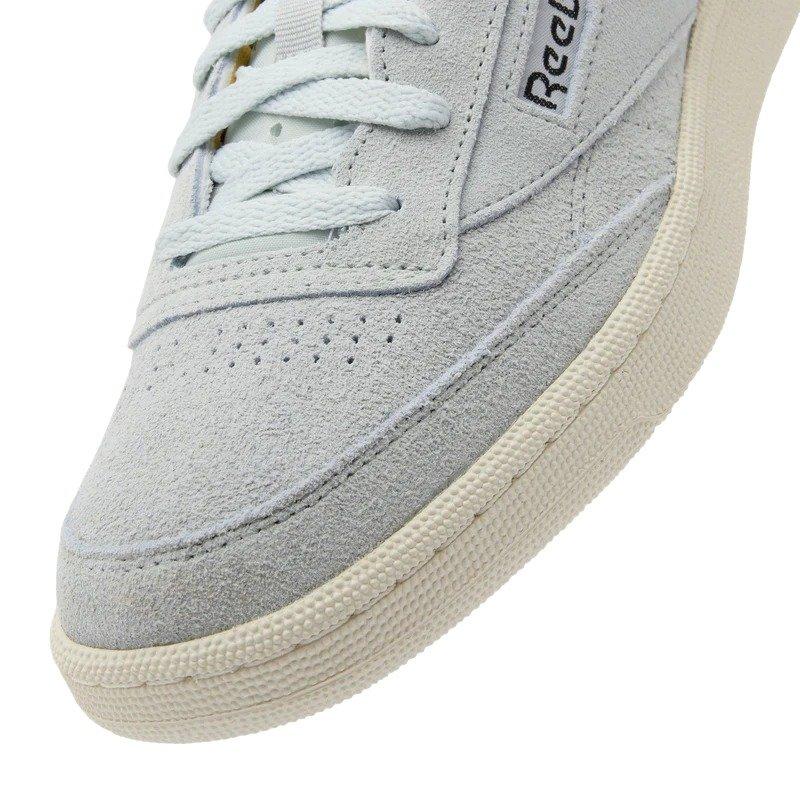 Reebok Club C 85 Vintage "Simple Grey/Chalk/Black" Men's Shoe - GREY/CHALK/BLACK Thumbnail View 5