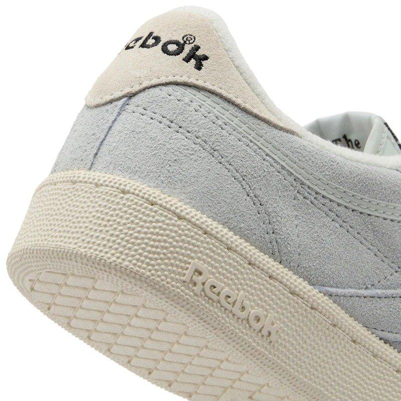 Reebok Club C 85 Vintage "Simple Grey/Chalk/Black" Men's Shoe - GREY/CHALK/BLACK Thumbnail View 6