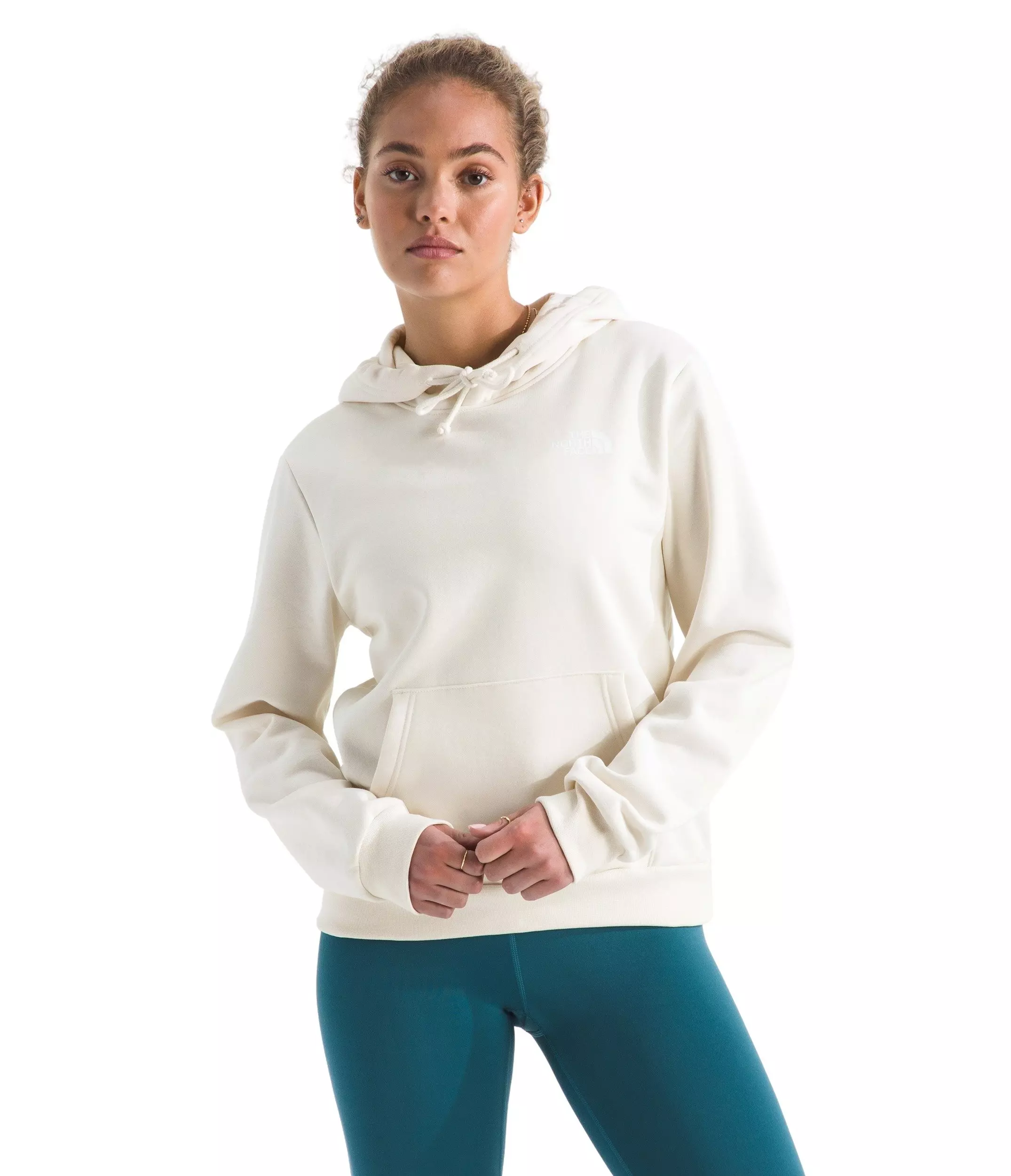The North Face Women&rsquo;s Evolution Box NSE Hoodie - White - WHITE