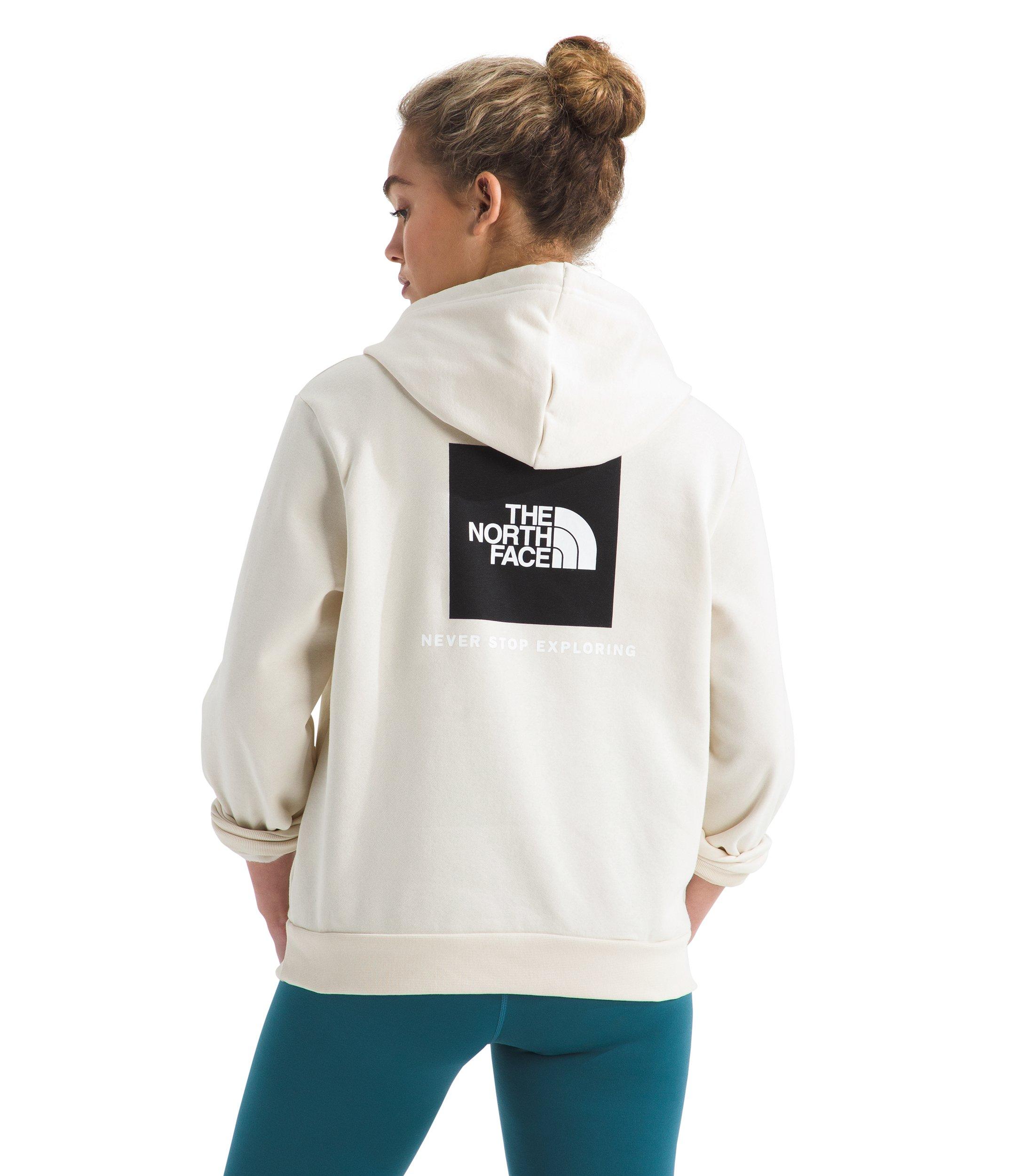 The North Face Women&rsquo;s Evolution Box NSE Hoodie - White - WHITE Thumbnail View 2