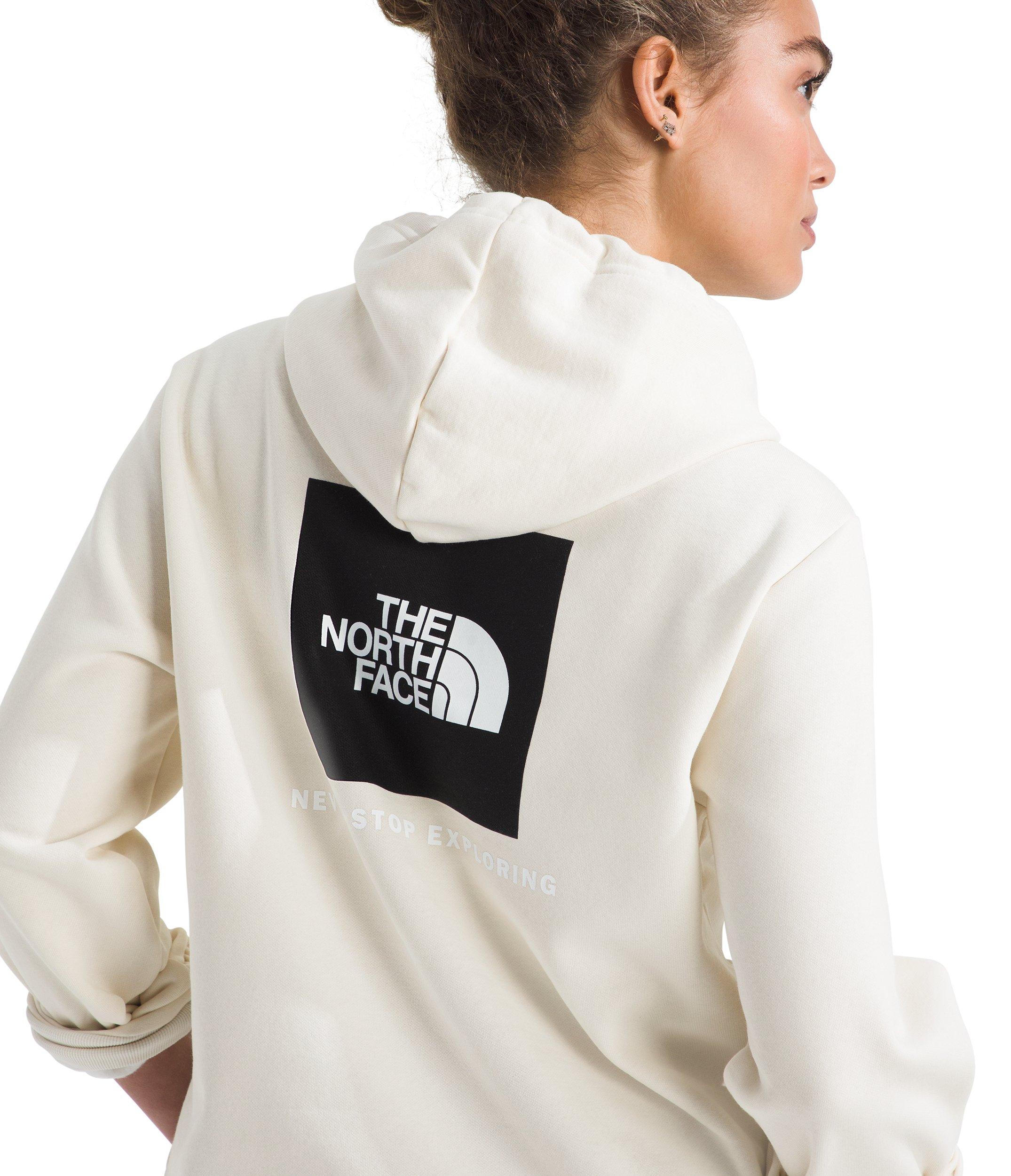 The North Face Women&rsquo;s Evolution Box NSE Hoodie - White - WHITE Thumbnail View 3