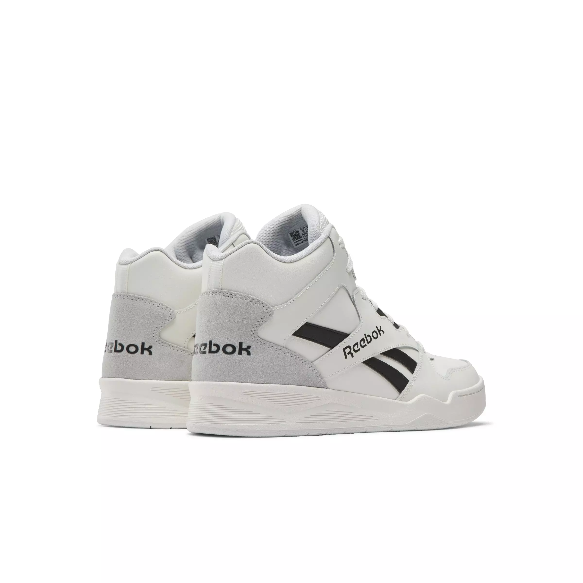 Reebok Royal BB4500 Hi 2 "White/Dark Grey/Grey" Men's Shoe - WHITE/DK GREY/GREY