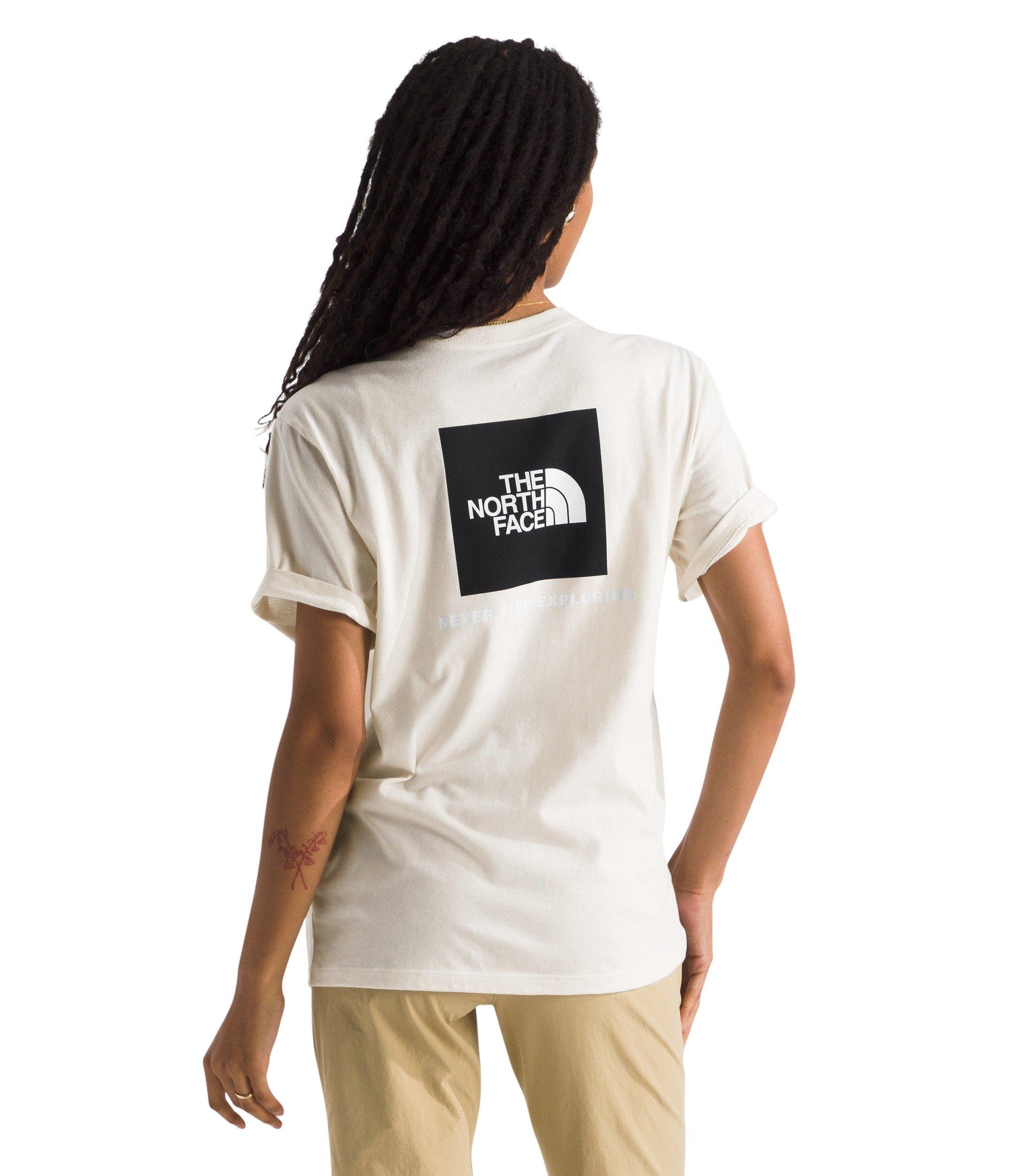 The North Face Women's Evolution Box NSE Short-Sleeve Tee -White - WHITE Thumbnail View 2