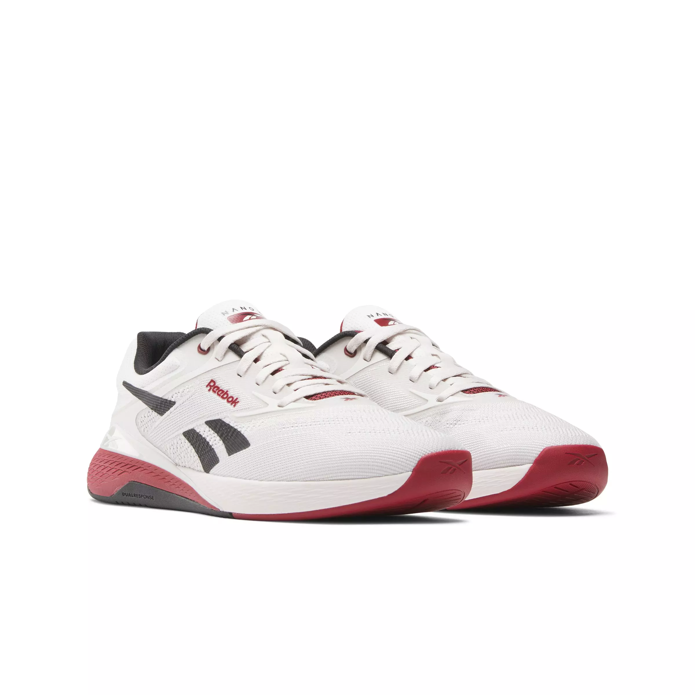 Reebok Nano X5 "Luxe Grey/Retro Red/Black" Men's Training Shoe - GREY/RED/BLACK