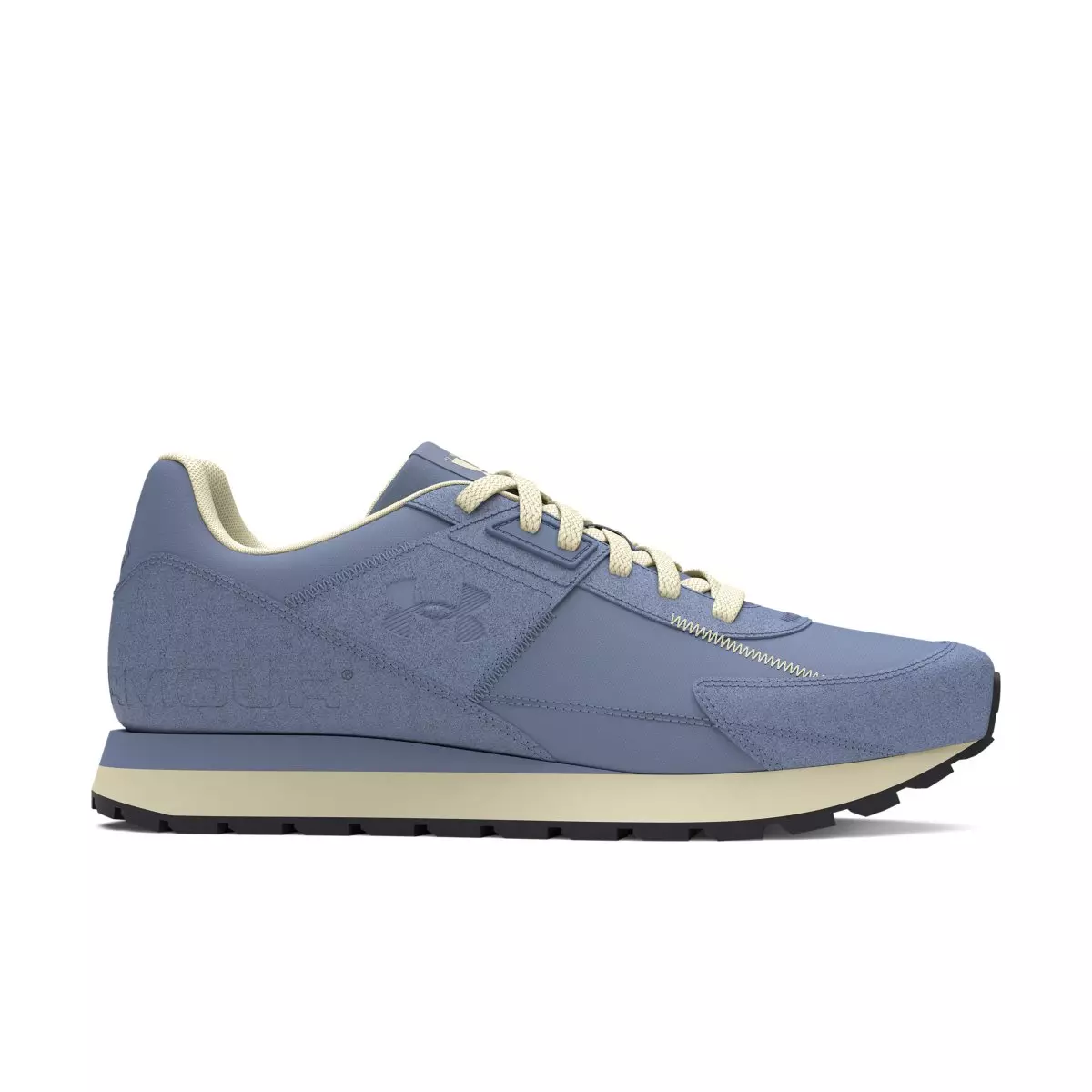Under Armour Essential Runner "Blue Steel/Silt/Blue Steel" Men's Running Shoe - STEEL/SILT/STEEL