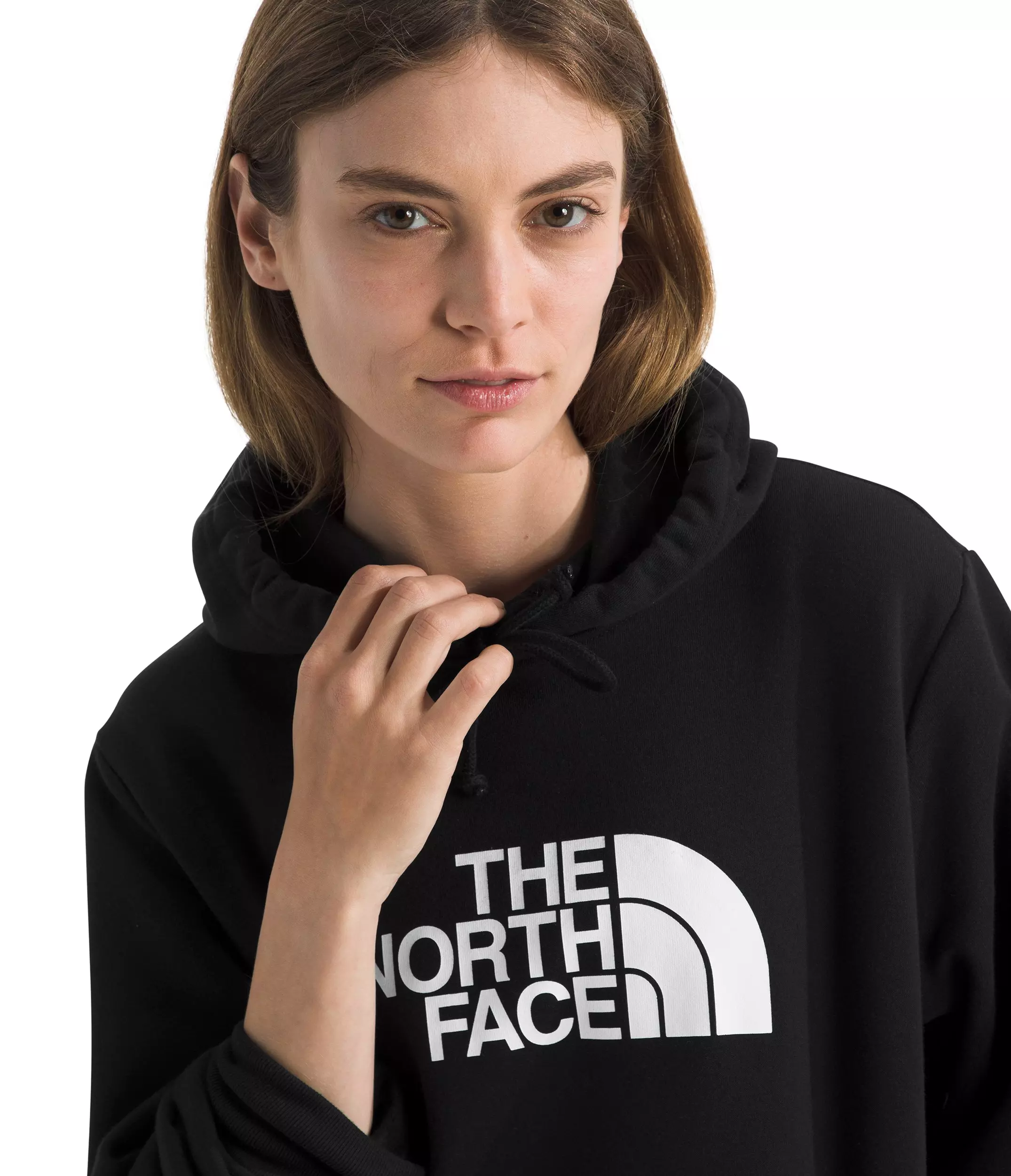 The North Face Women’s Evolution Half Dome Hoodie -Black - BLACK