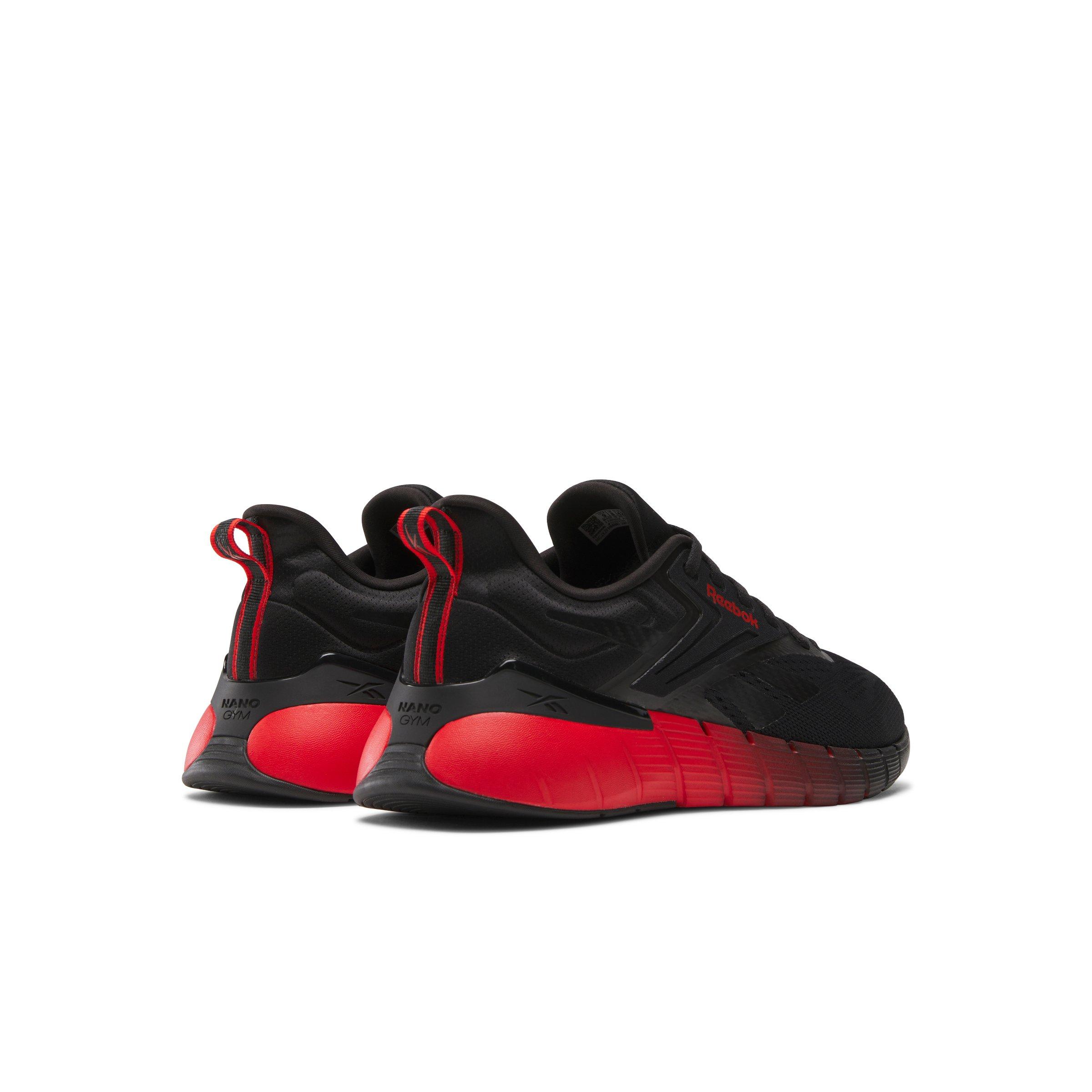 Reebok Nano Gym "Black/Sport Red" Men's Training Shoe - BLACK/RED Thumbnail View 3