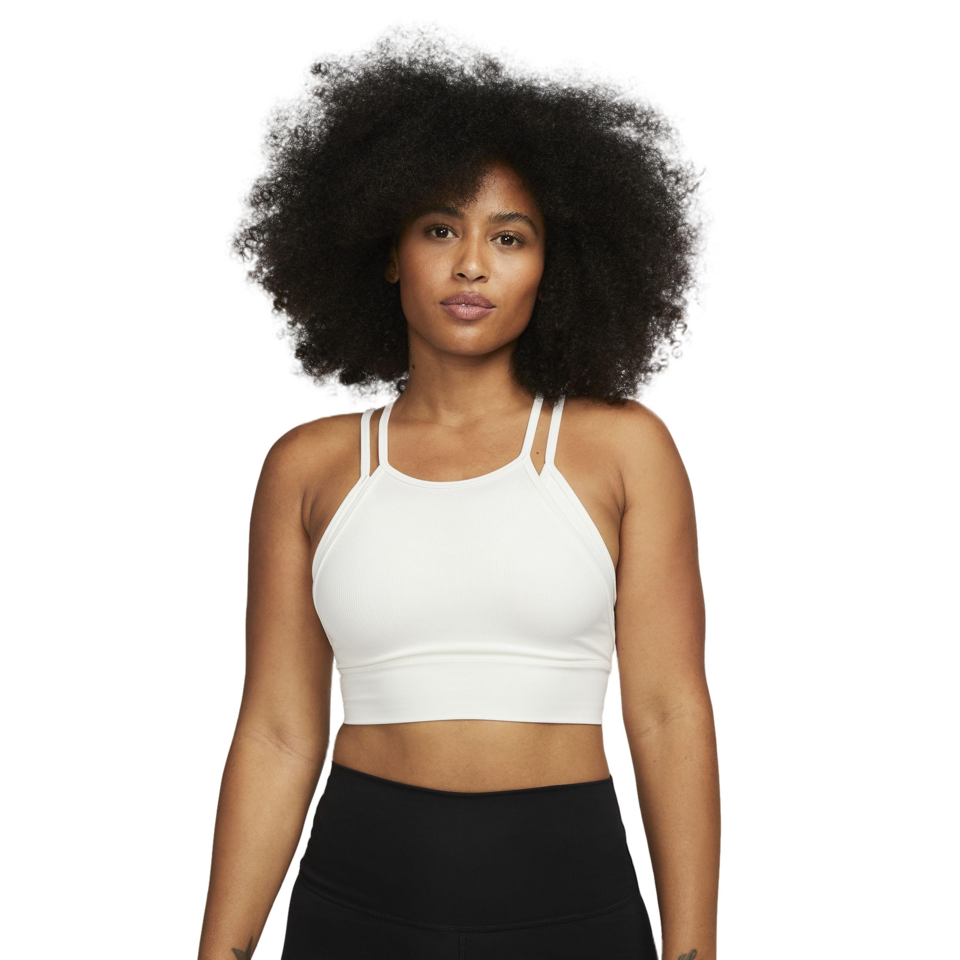 Red Nike DriFit Indy Longline Bra Womens - Get The Label