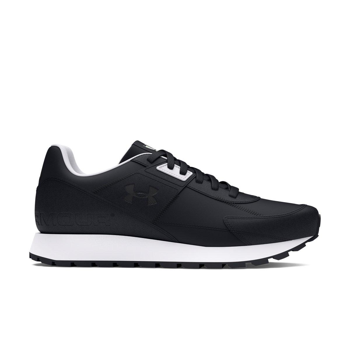 Under Armour Essential Runner "Black/White" Men's Running Shoe - BLACK/WHITE Thumbnail View 1