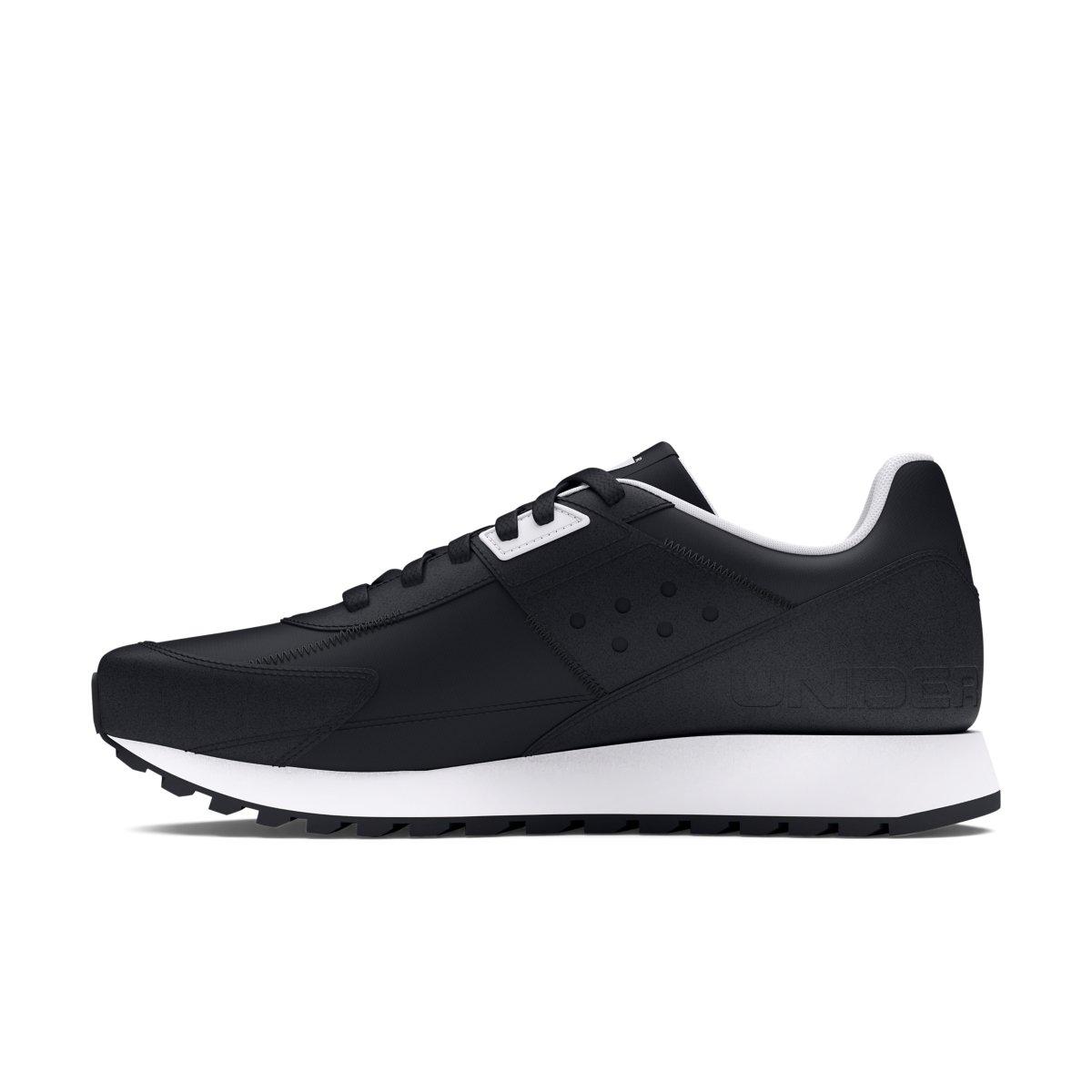 Under Armour Essential Runner "Black/White" Men's Running Shoe - BLACK/WHITE Thumbnail View 2