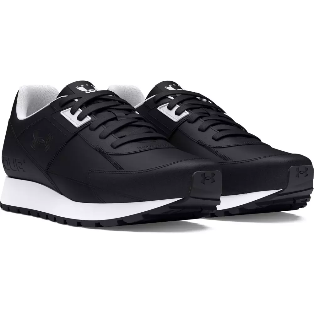 Under Armour Essential Runner "Black/White" Men's Running Shoe - BLACK/WHITE