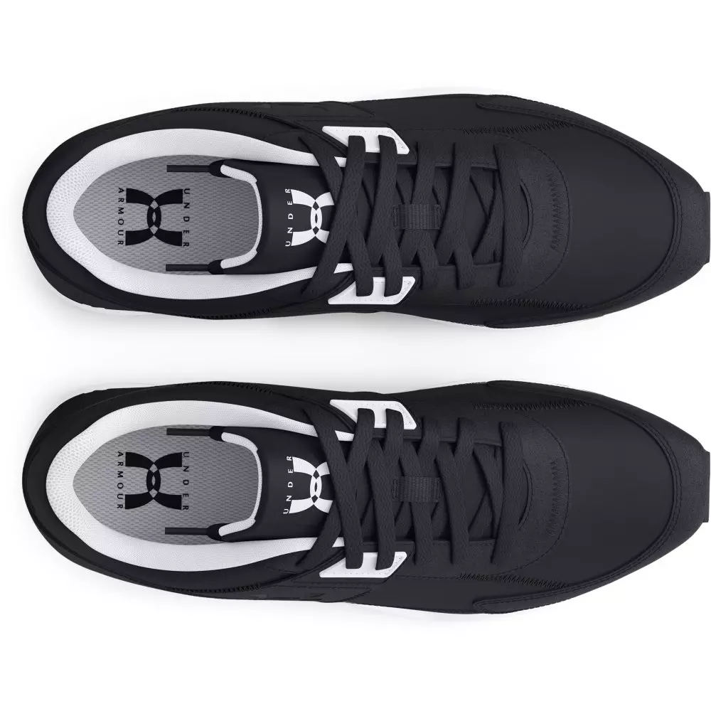 Under Armour Essential Runner "Black/White" Men's Running Shoe - BLACK/WHITE