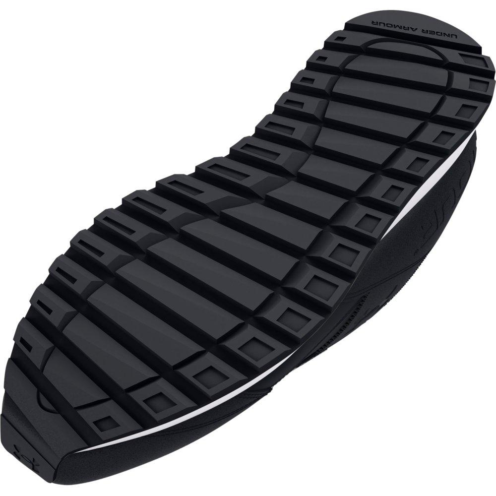 Under Armour Essential Runner "Black/White" Men's Running Shoe - BLACK/WHITE Thumbnail View 5