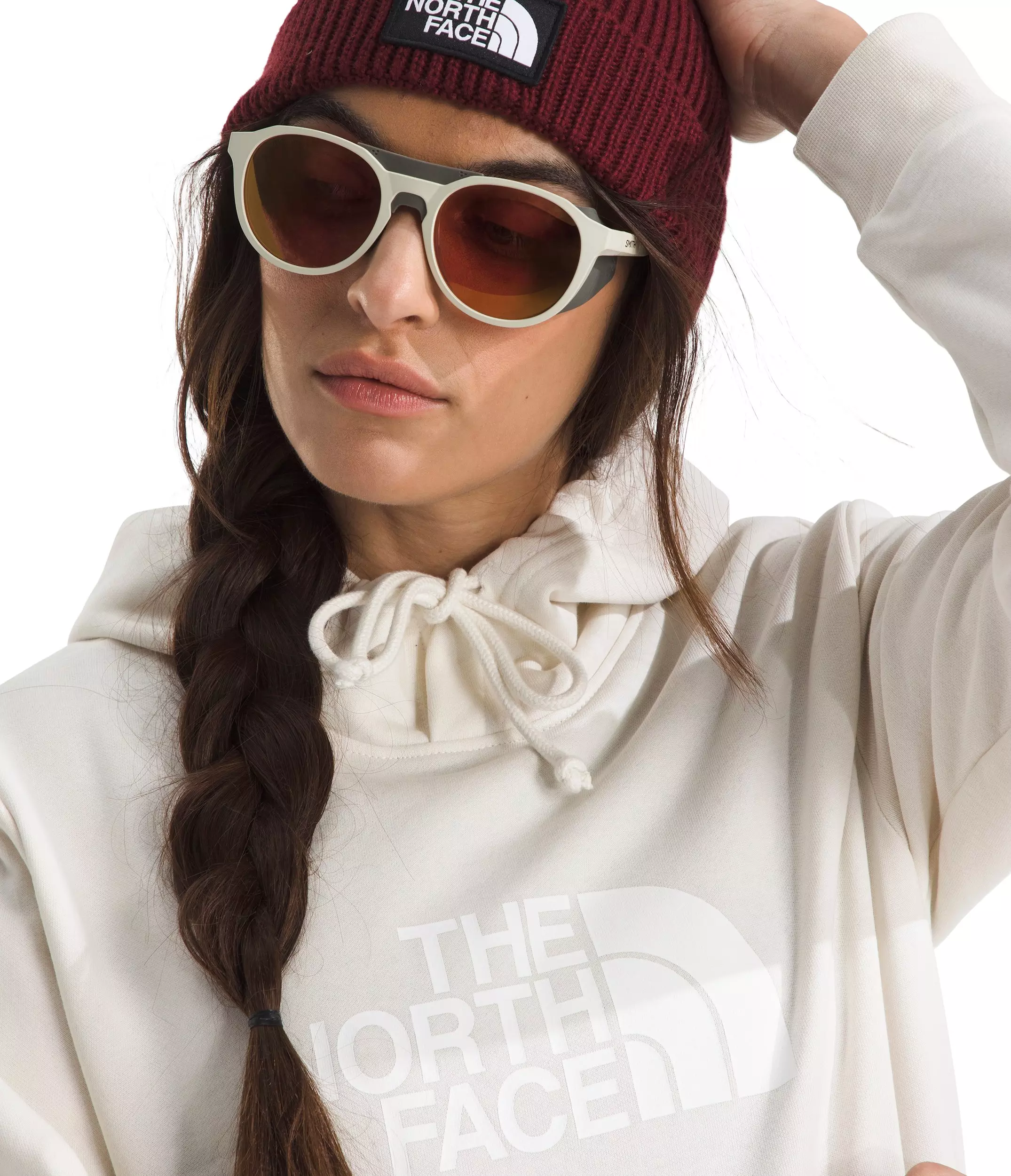The North Face Women’s Evolution Half Dome Hoodie -White - WHITE