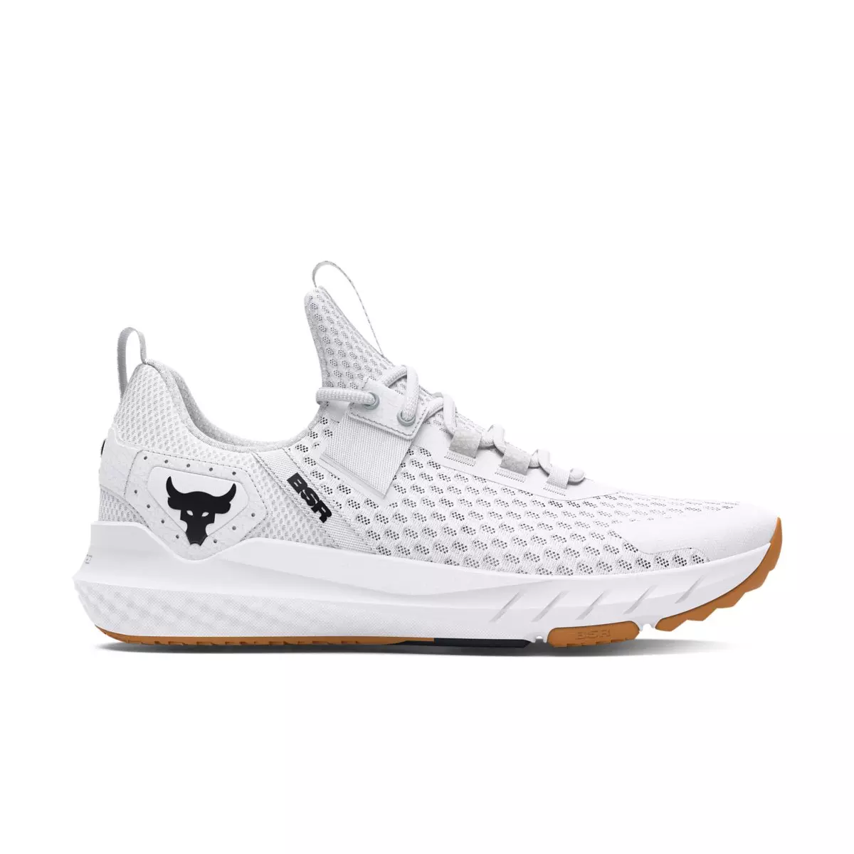 Under Armour Project Rock BSR 4 "White/Distant Grey/Black" Men's Training Shoe - WHITE/GREY/BLACK