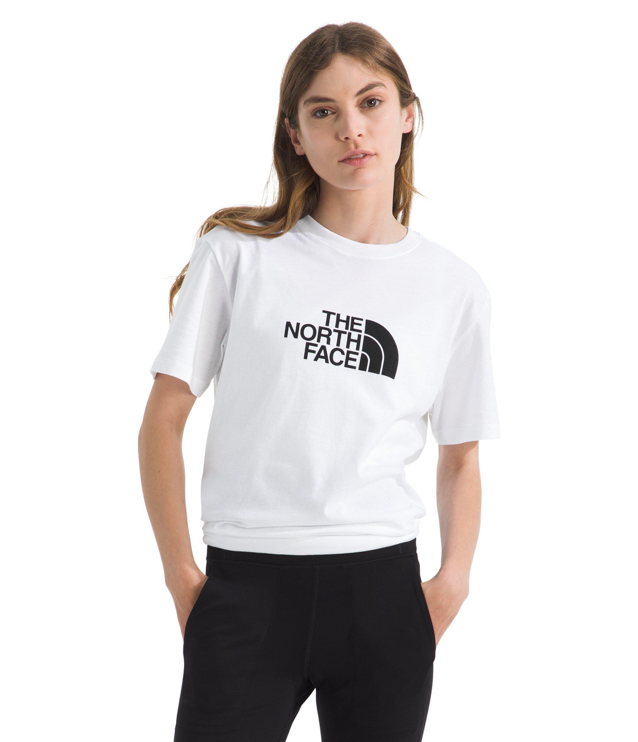 The North Face Women's Evolution Half Dome Short-Sleeve Tee -White/Black - WHITE/BLACK Thumbnail View 1