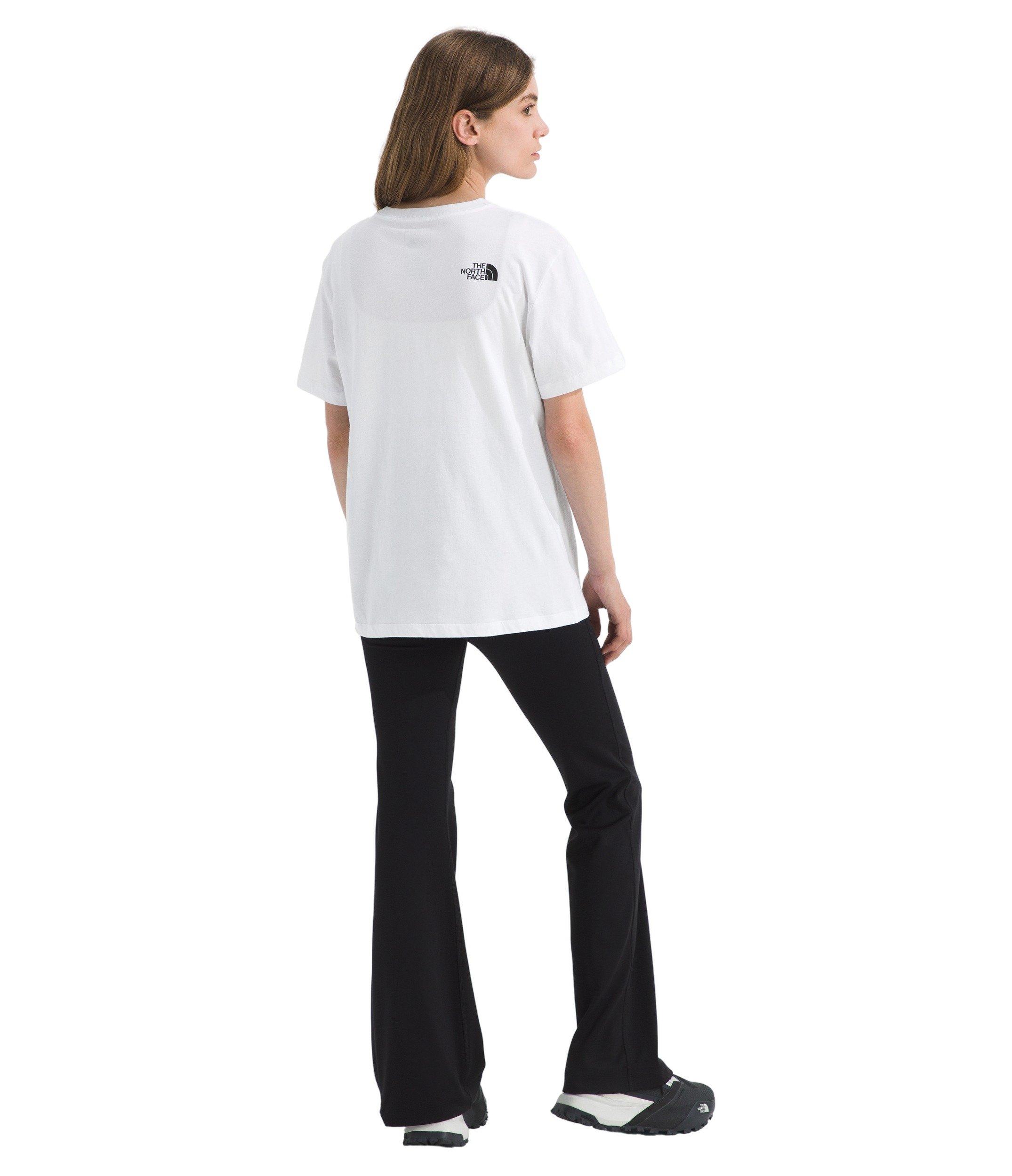 The North Face Women's Evolution Half Dome Short-Sleeve Tee -White/Black - WHITE/BLACK Thumbnail View 2