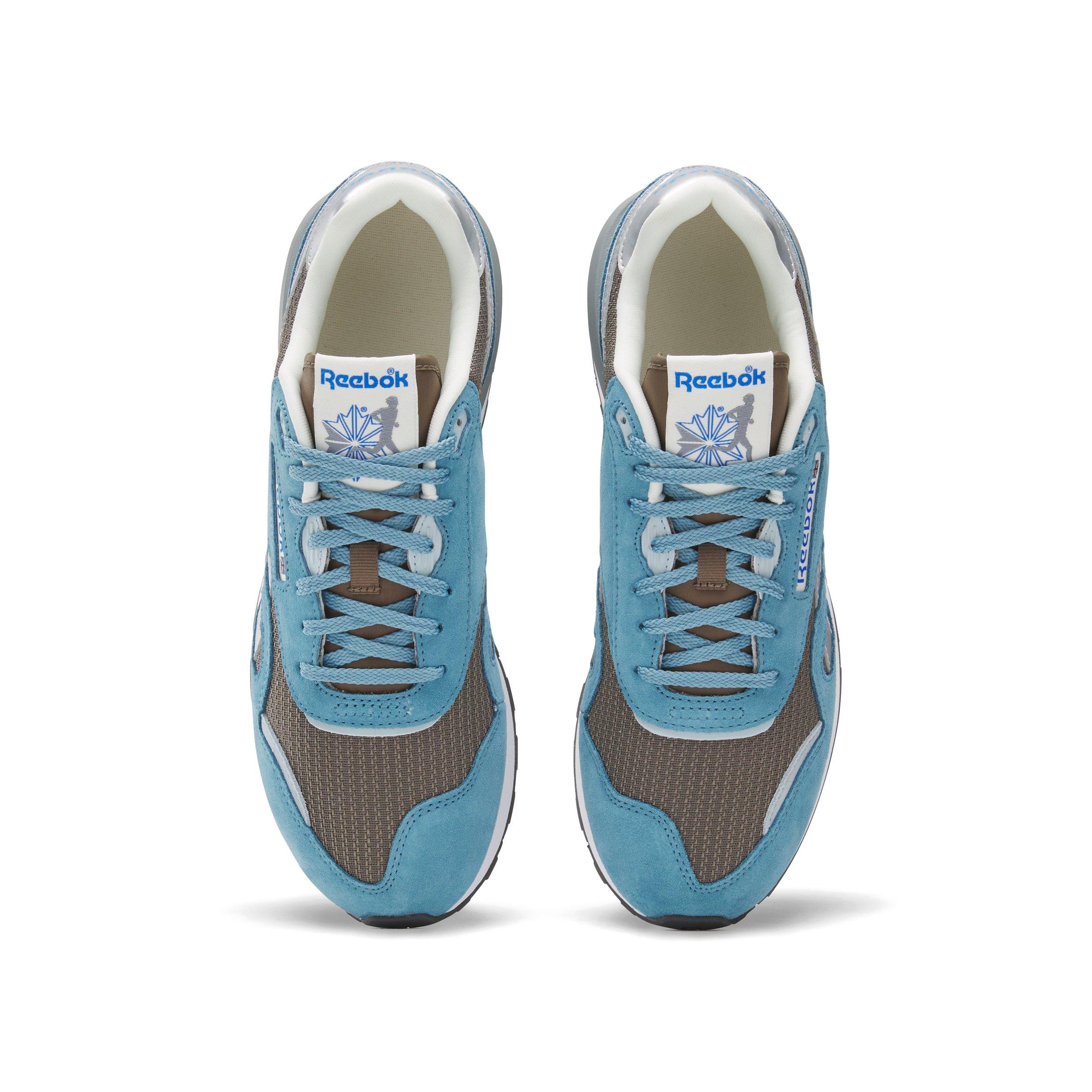 Reebok Classic Nylon 89 "Blue/Light Grey/White" Men's Shoe - BLUE/LT GREY/WHITE Thumbnail View 4