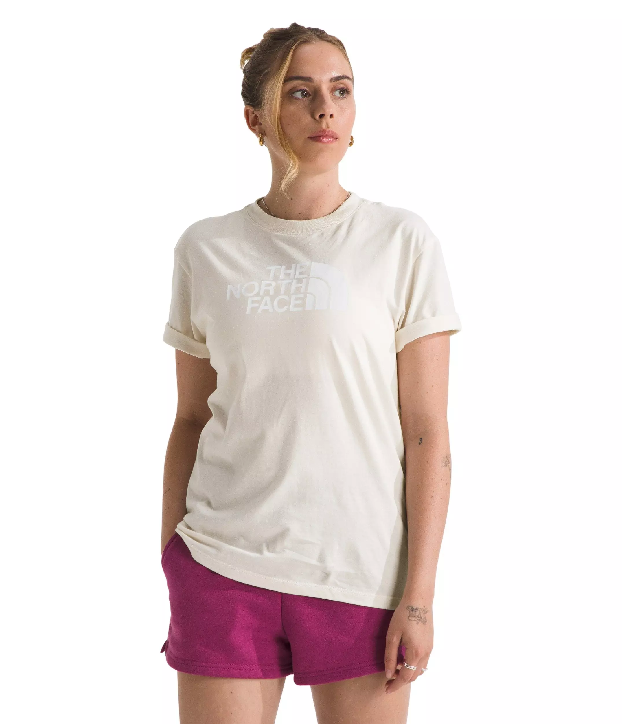 The North Face Women's Evolution Half Dome Short-Sleeve Tee - White - WHITE