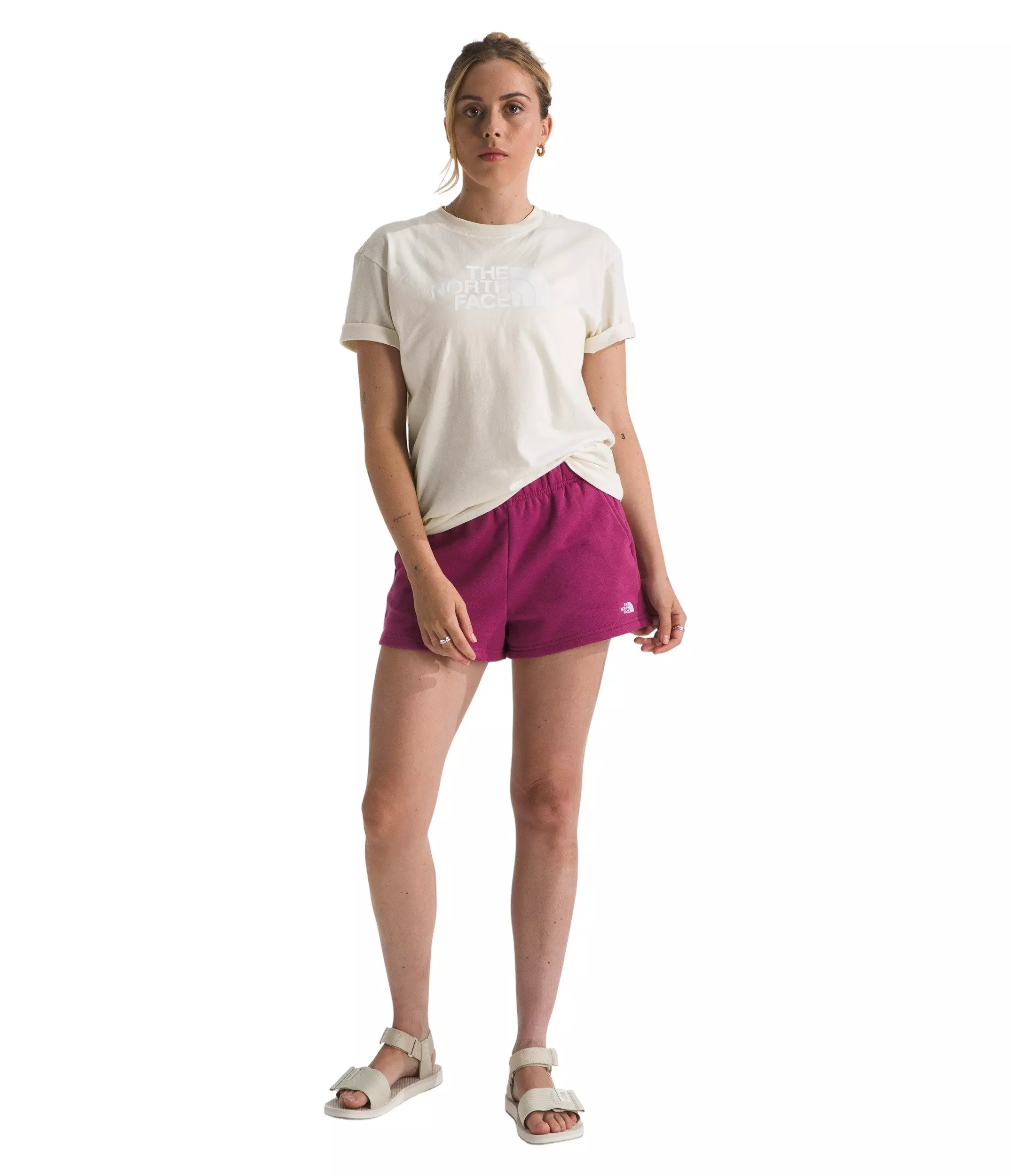 The North Face Women's Evolution Half Dome Short-Sleeve Tee - White - WHITE