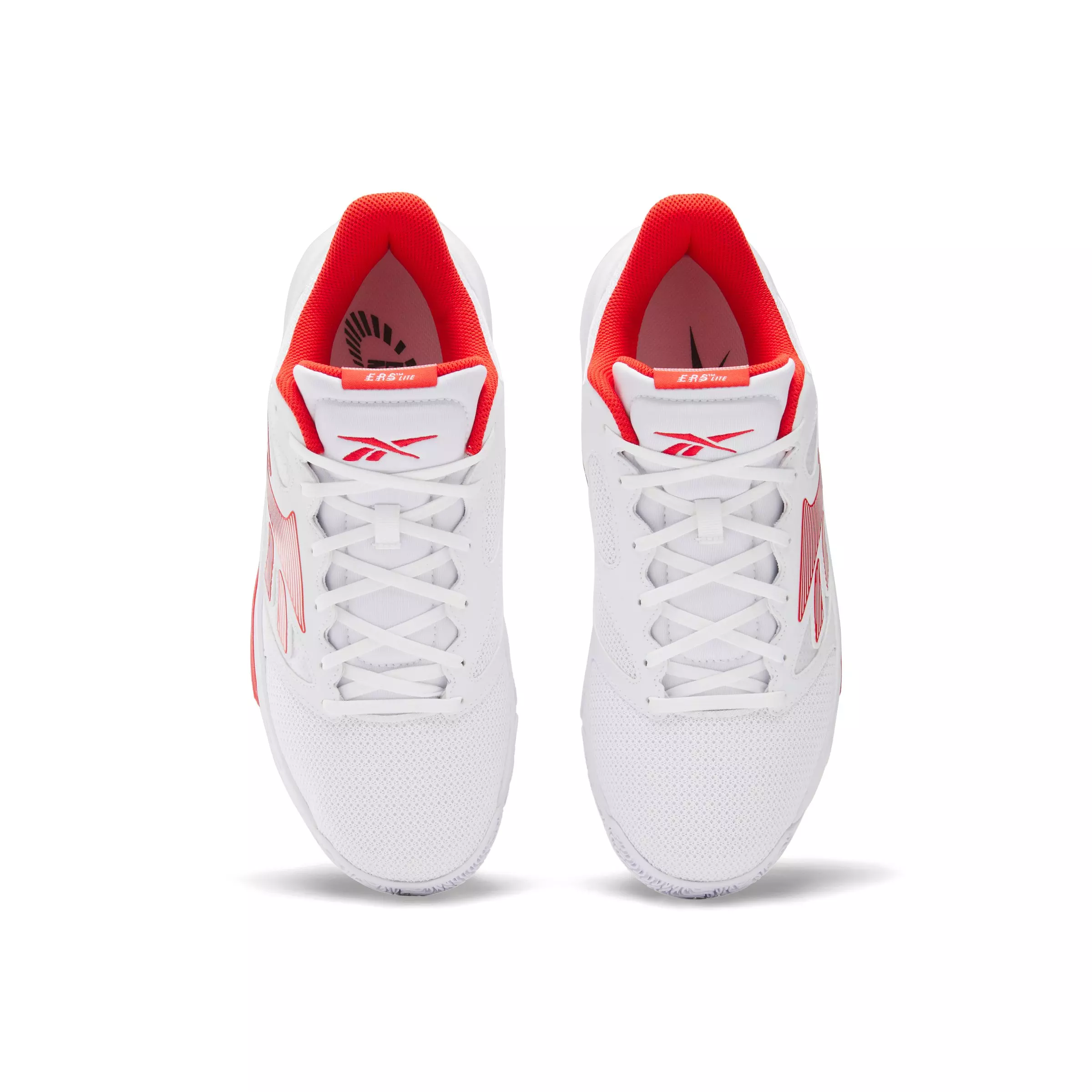Reebok Engine LT "White/Red" Men's Basketball Shoe - WHITE/RED