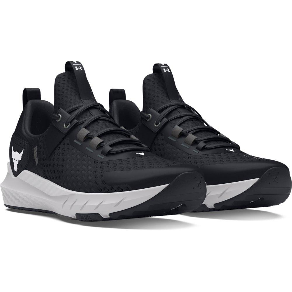 Under Armour Project Rock BSR 4 "Black/Castlerock/White" Men's Training Shoe - BLACK/CASTLEROCK/WHITE Thumbnail View 3