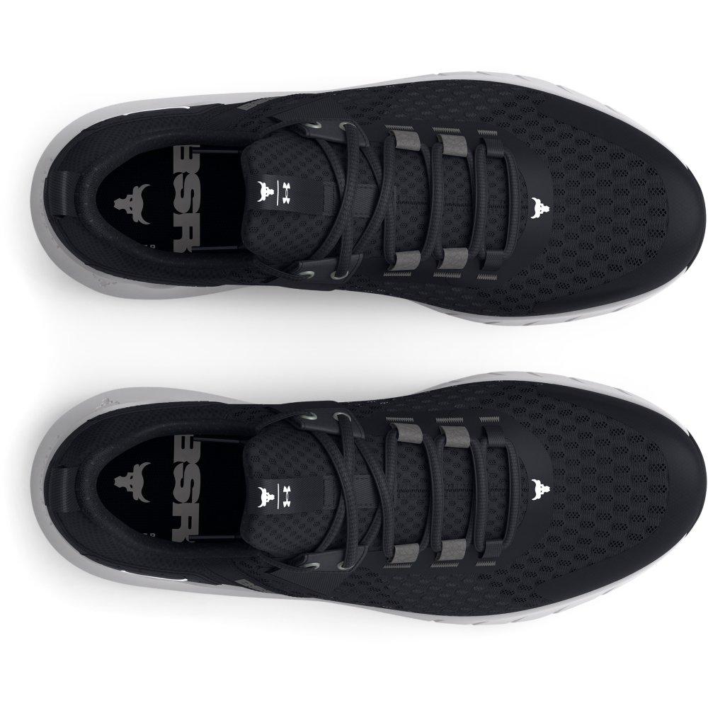 Under Armour Project Rock BSR 4 "Black/Castlerock/White" Men's Training Shoe - BLACK/CASTLEROCK/WHITE Thumbnail View 4