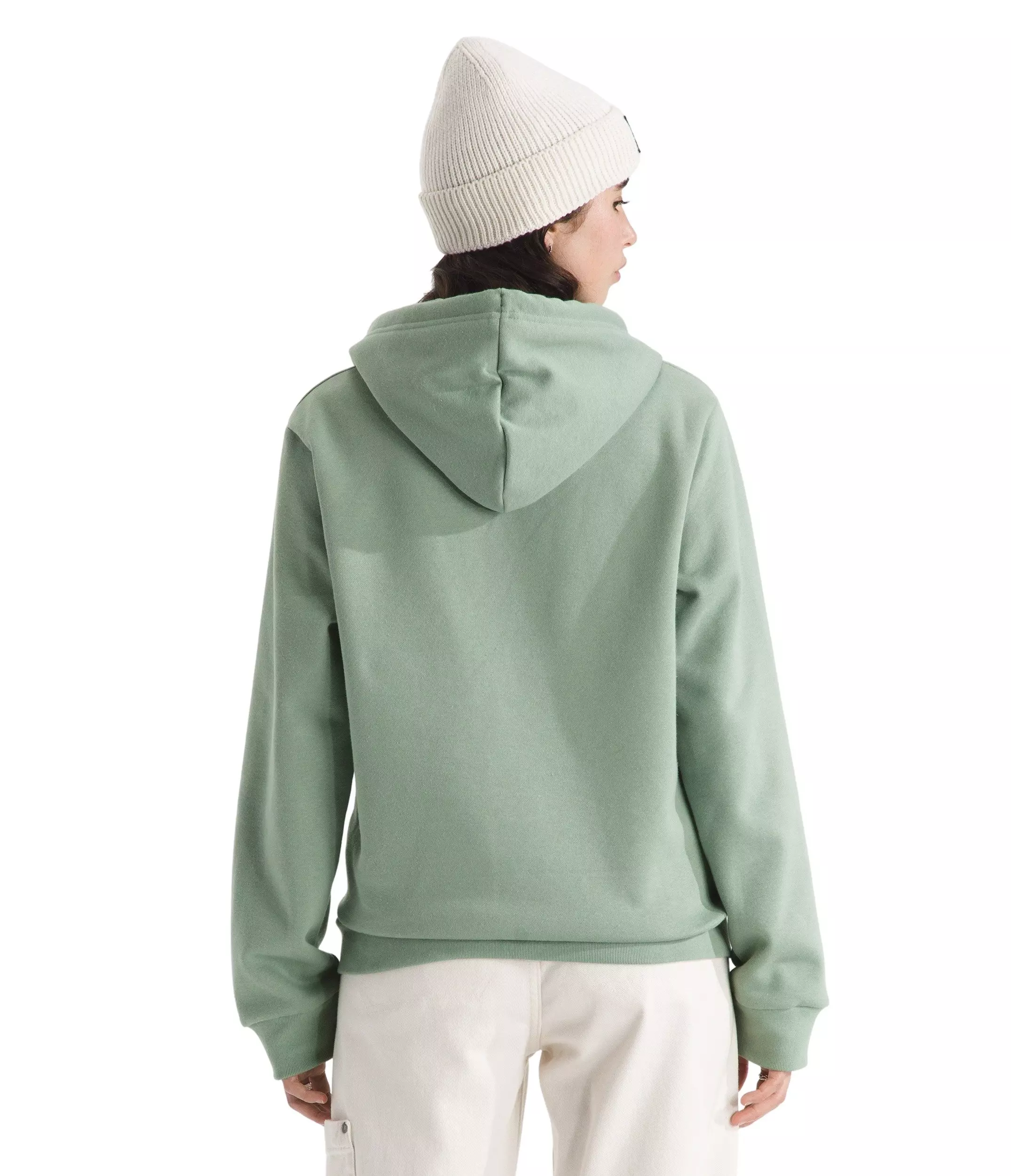 The North Face Women’s Evolution Sketch Logo Half Dome Graphic Hoodie -Green - GREEN