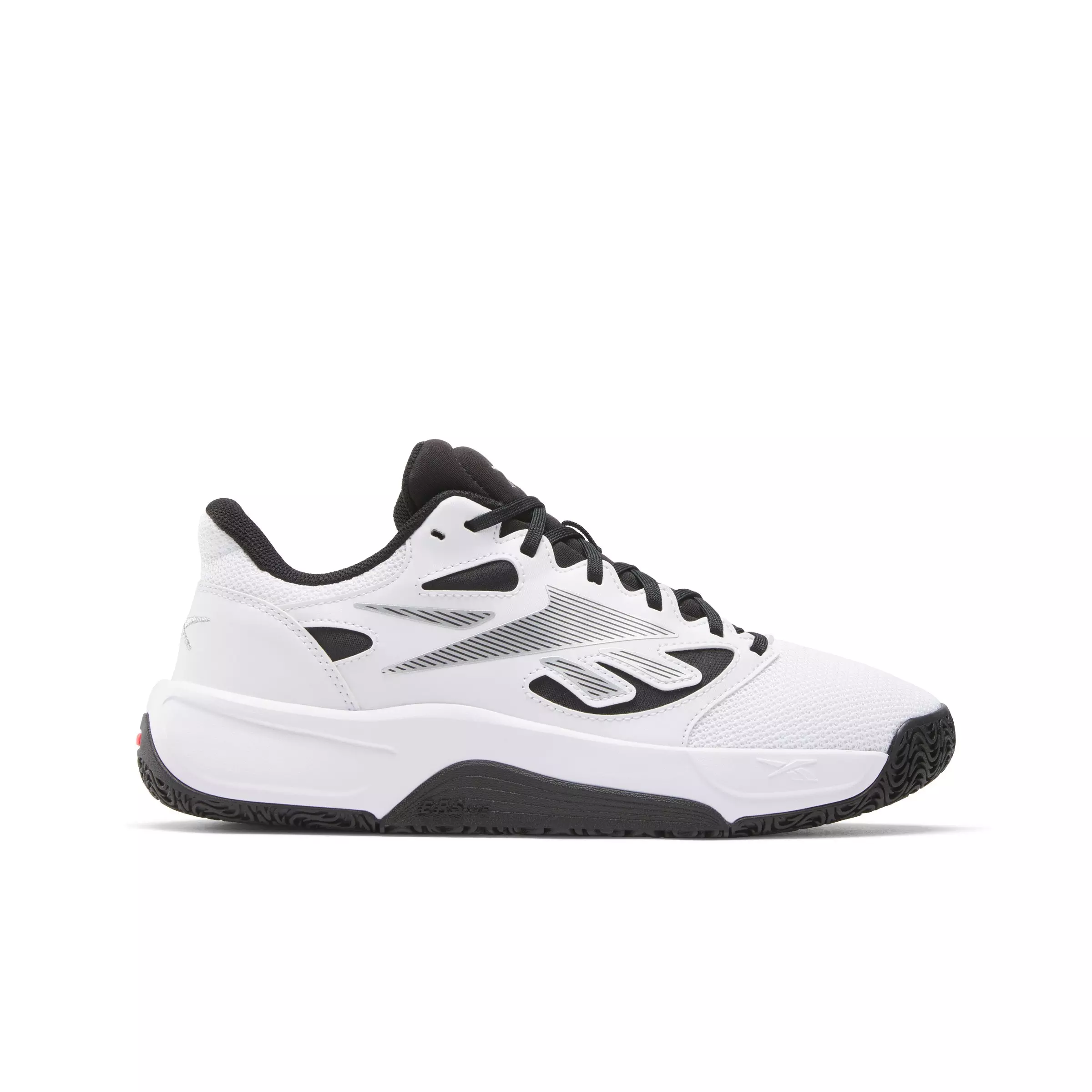 Reebok Engine LT "Ftwr White/Black/Energy Red" Men's Basketball Shoe - WHITE/BLACK/RED