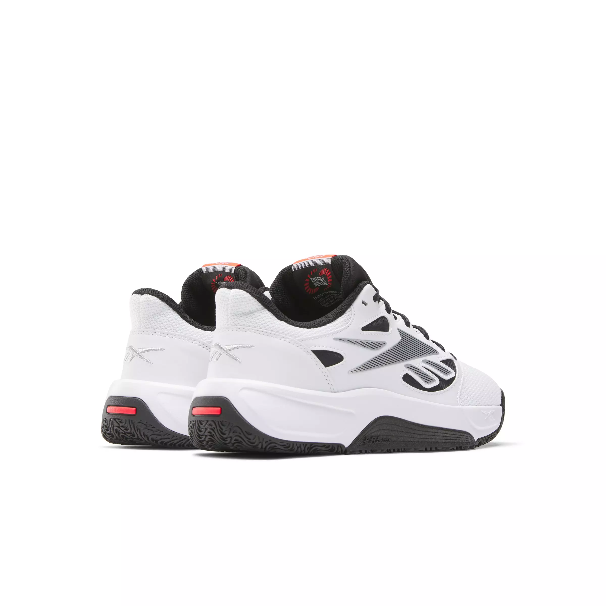 Reebok Engine LT "Ftwr White/Black/Energy Red" Men's Basketball Shoe - WHITE/BLACK/RED