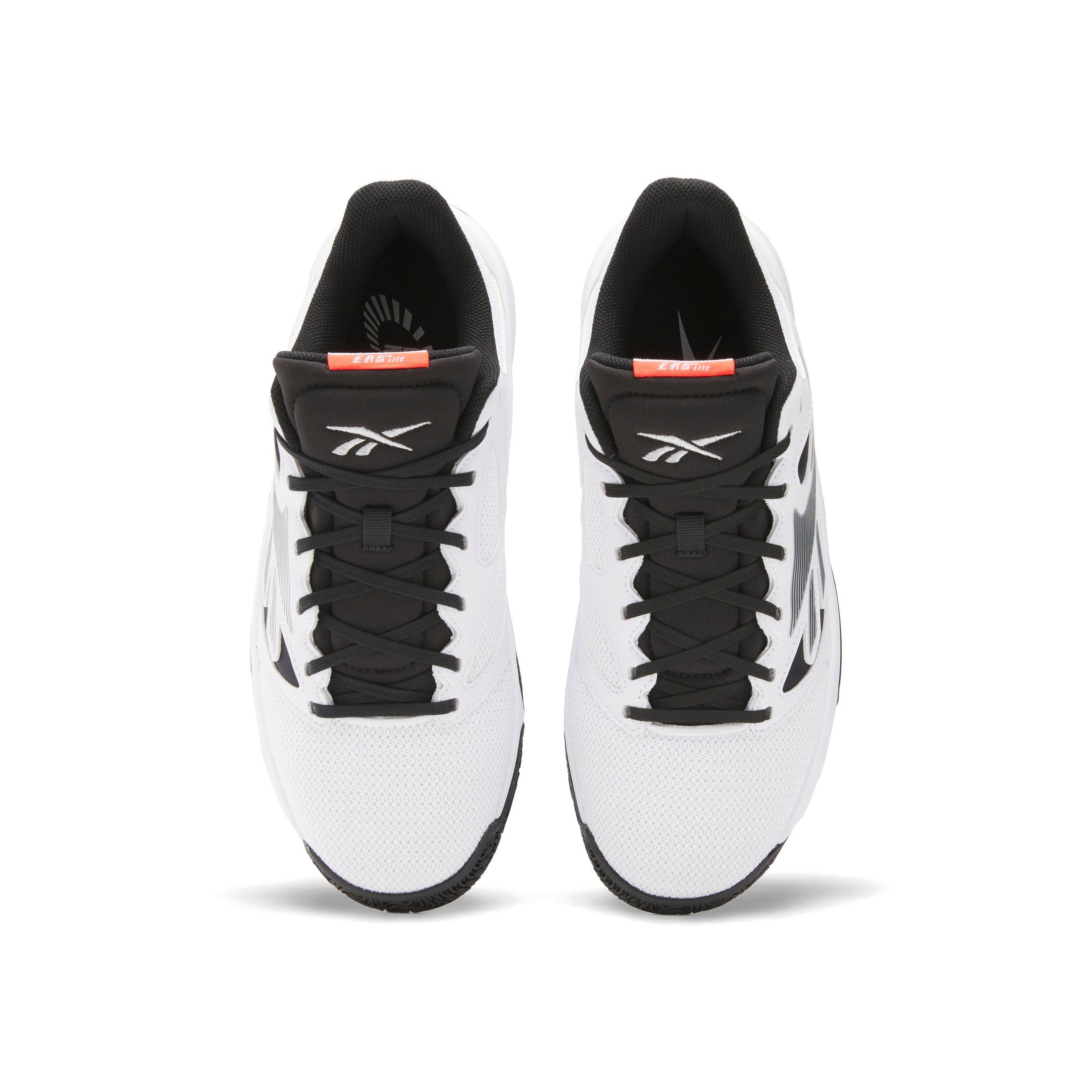 Reebok Engine LT "Ftwr White/Black/Energy Red" Men's Basketball Shoe - WHITE/BLACK/RED Thumbnail View 4