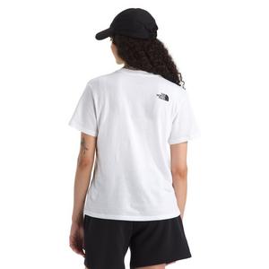 The North Face Women’s Evolution Sketch Logo Half Dome Short-Sleeve Graphic Tee -White