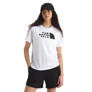 The North Face Women’s Evolution Sketch Logo Half Dome Short-Sleeve Graphic Tee -White